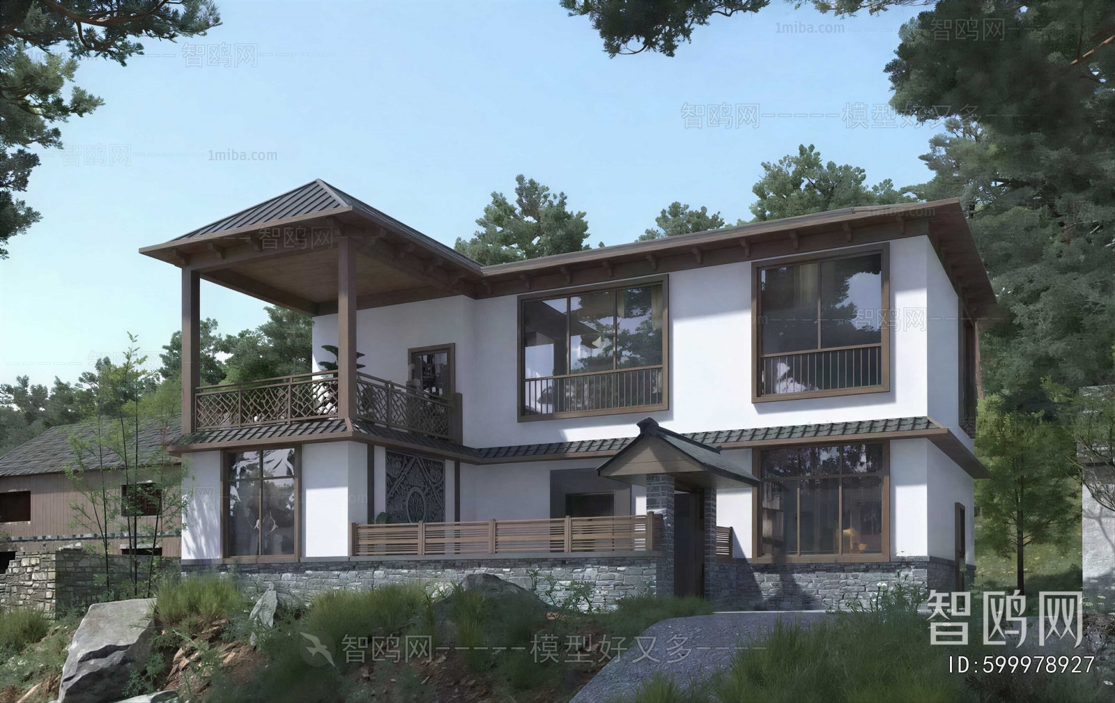 New Chinese Style Detached Villa