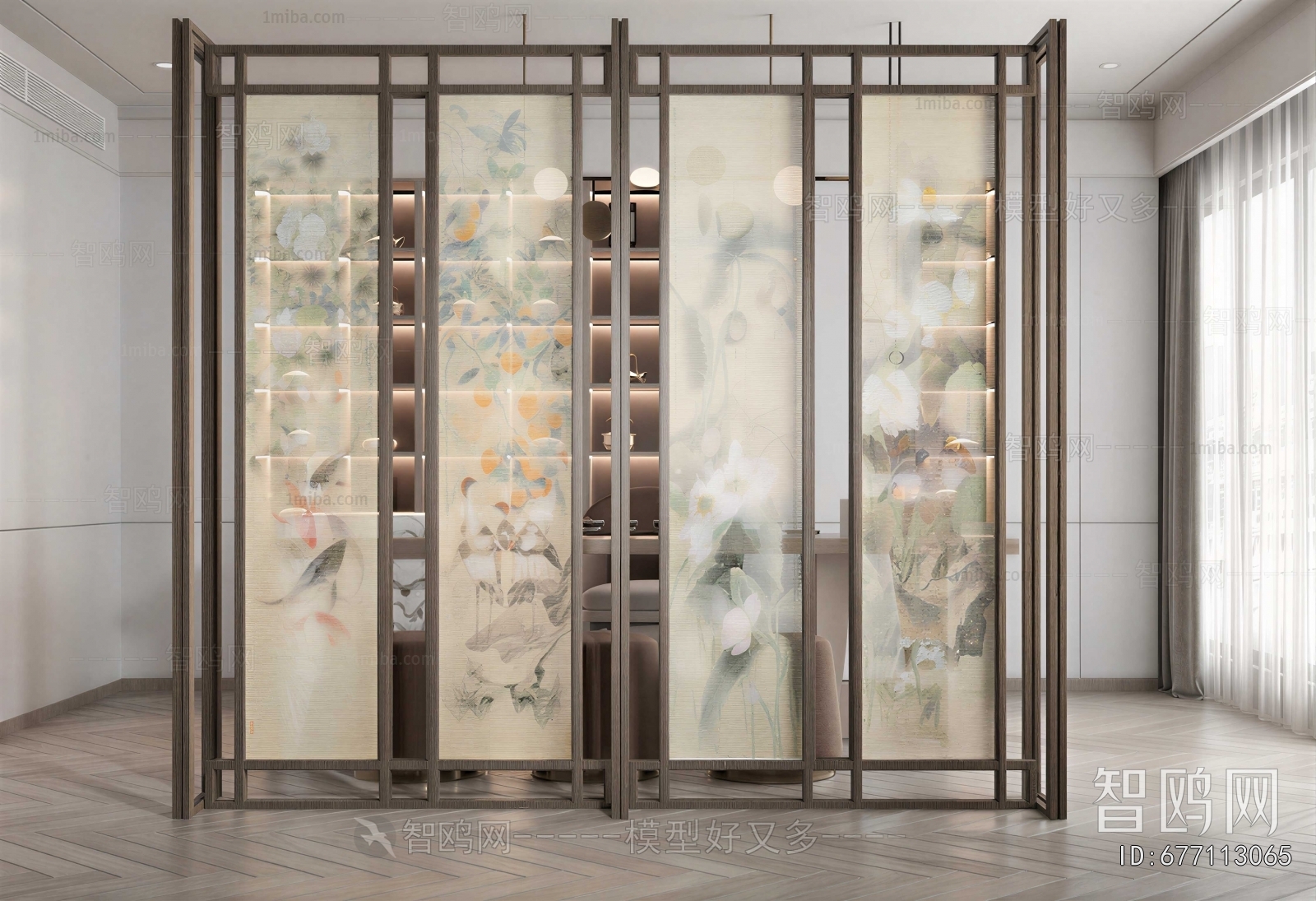 New Chinese Style Partition
