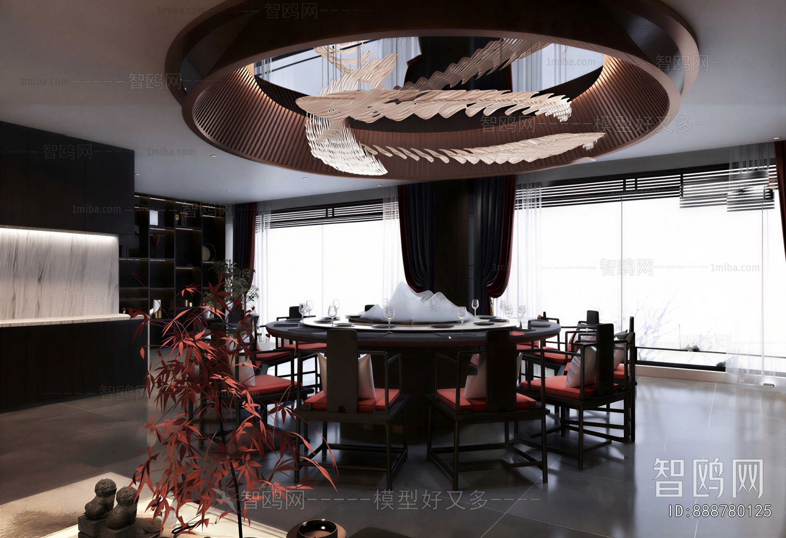 New Chinese Style Restaurant Box