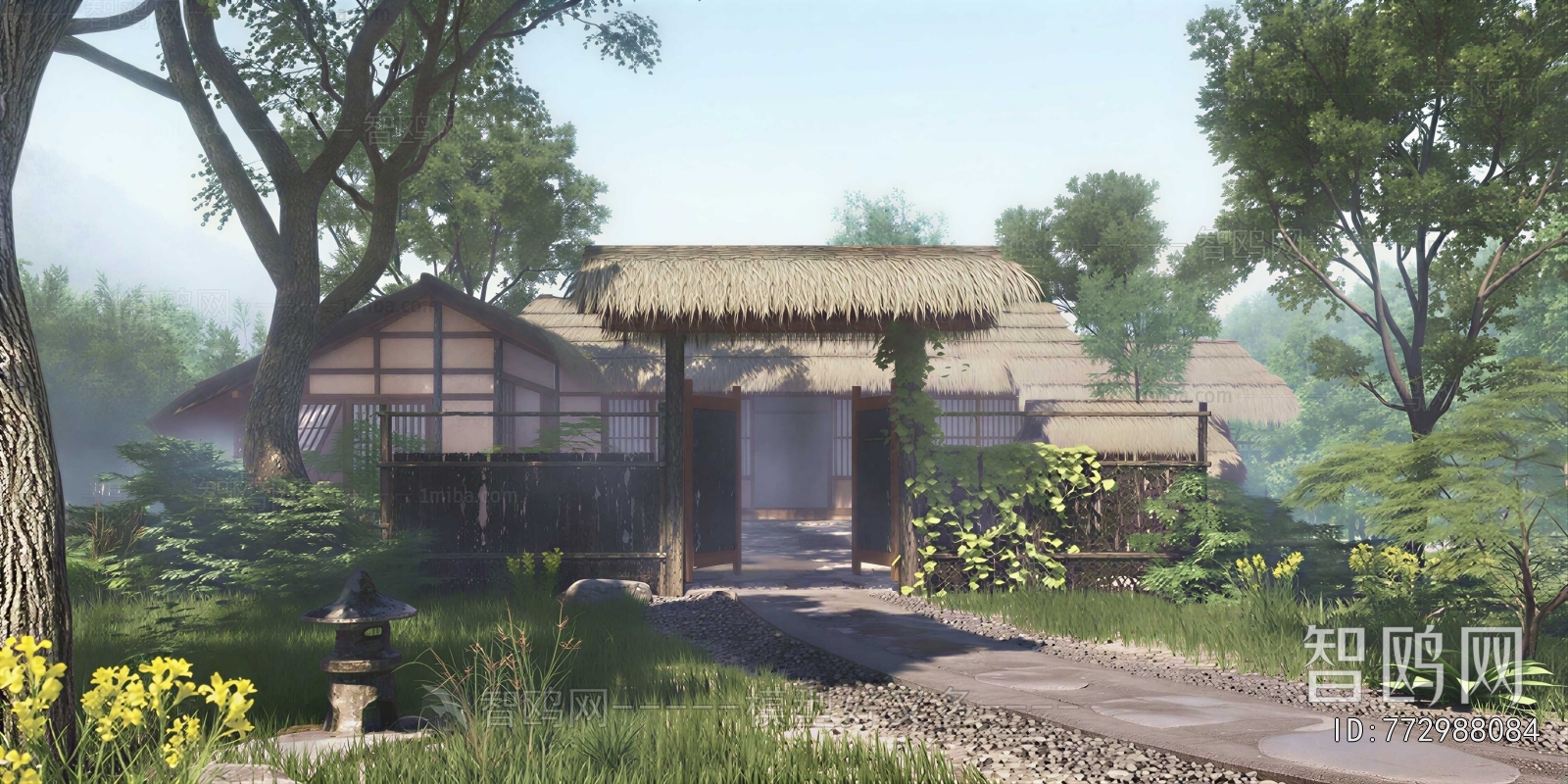 Japanese Style Facade Element
