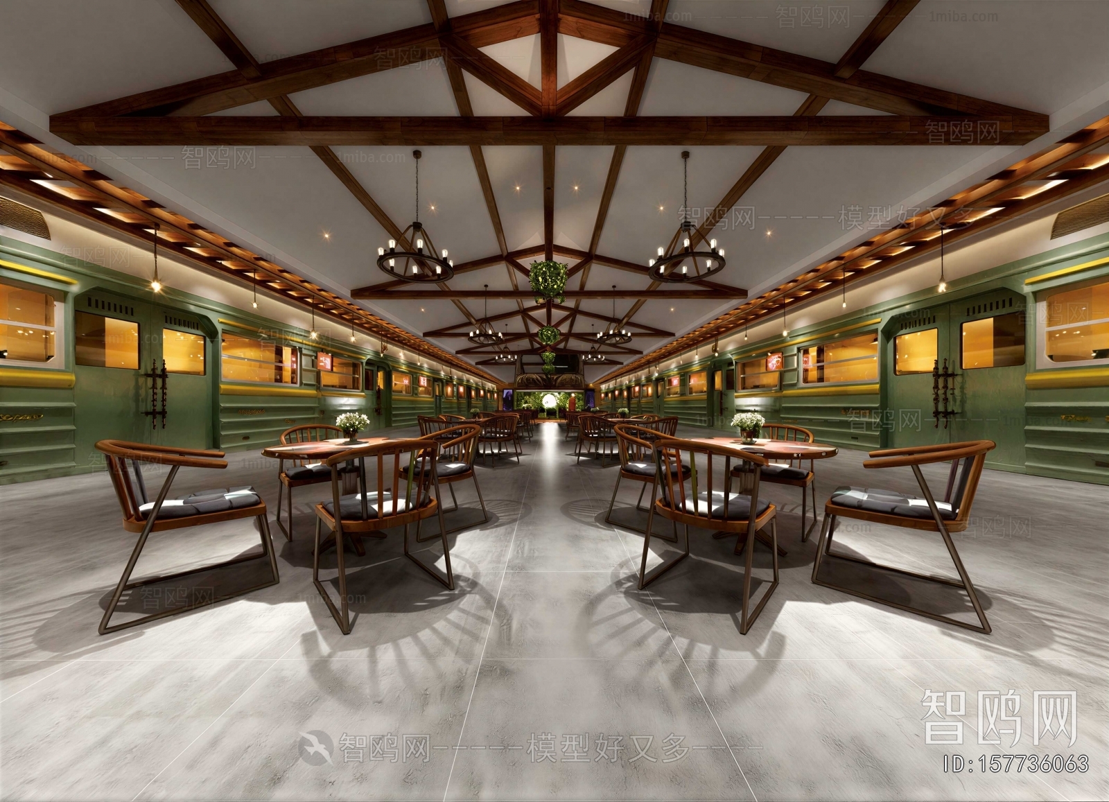 Retro Style Restaurant