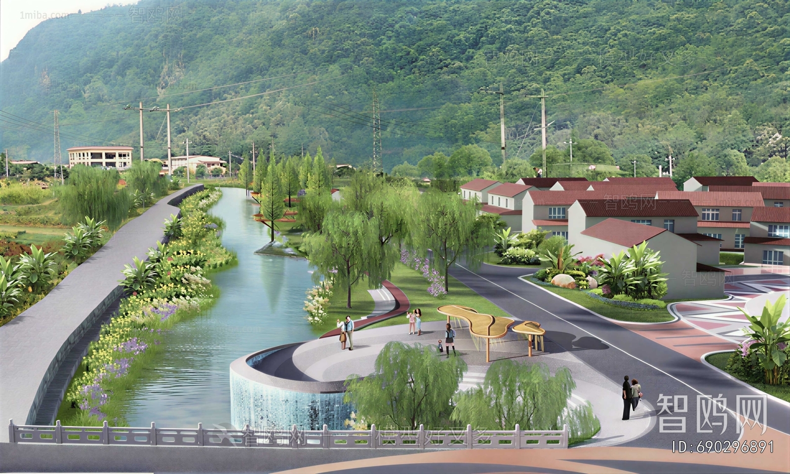 Modern Landscape