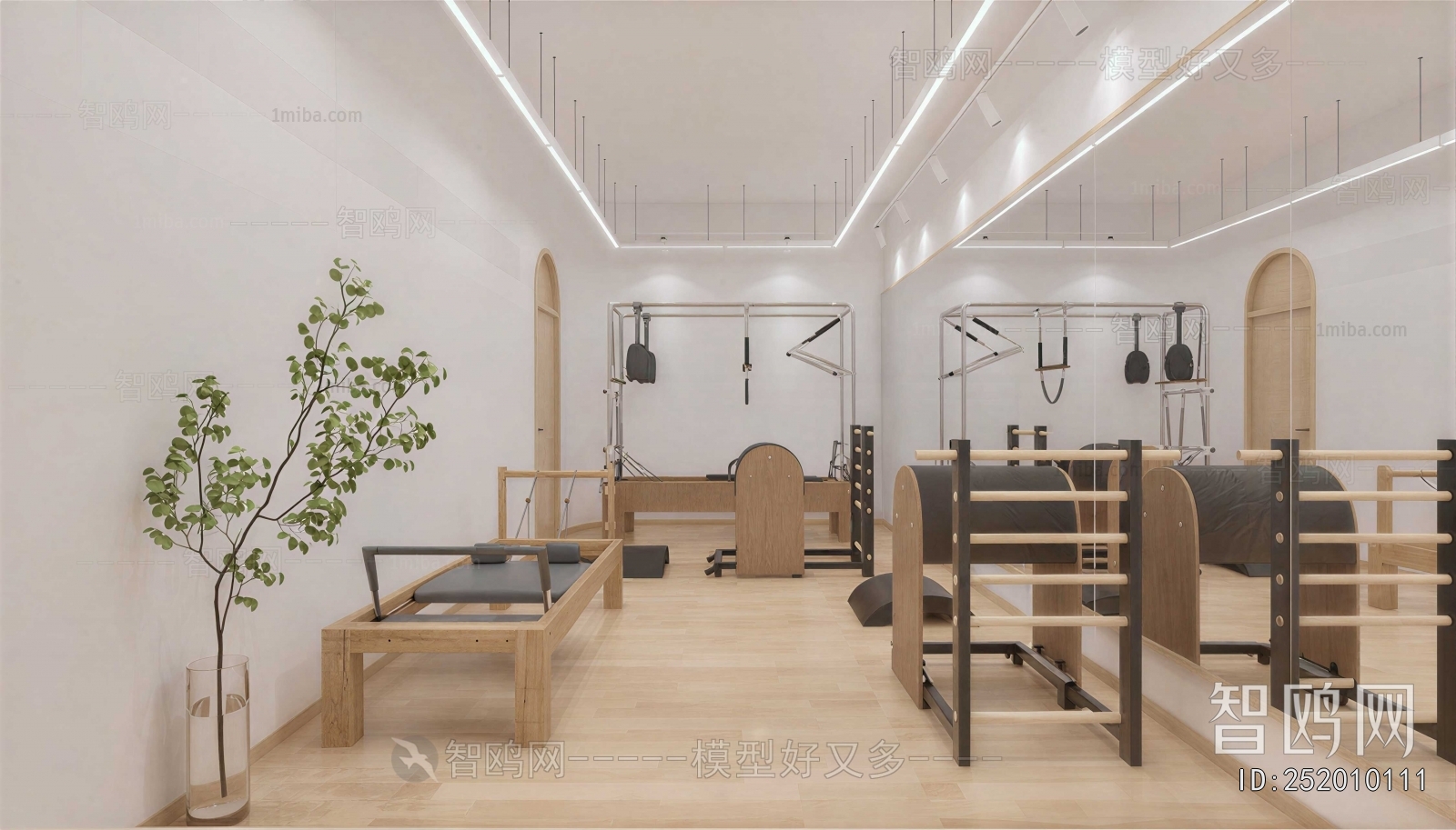 Modern Yoga Room