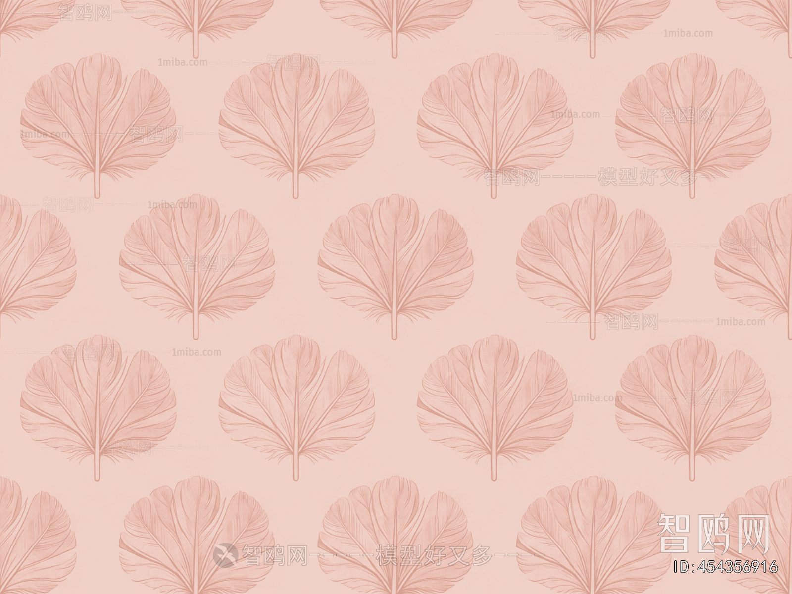 Animal And Plant Pattern Wallpaper