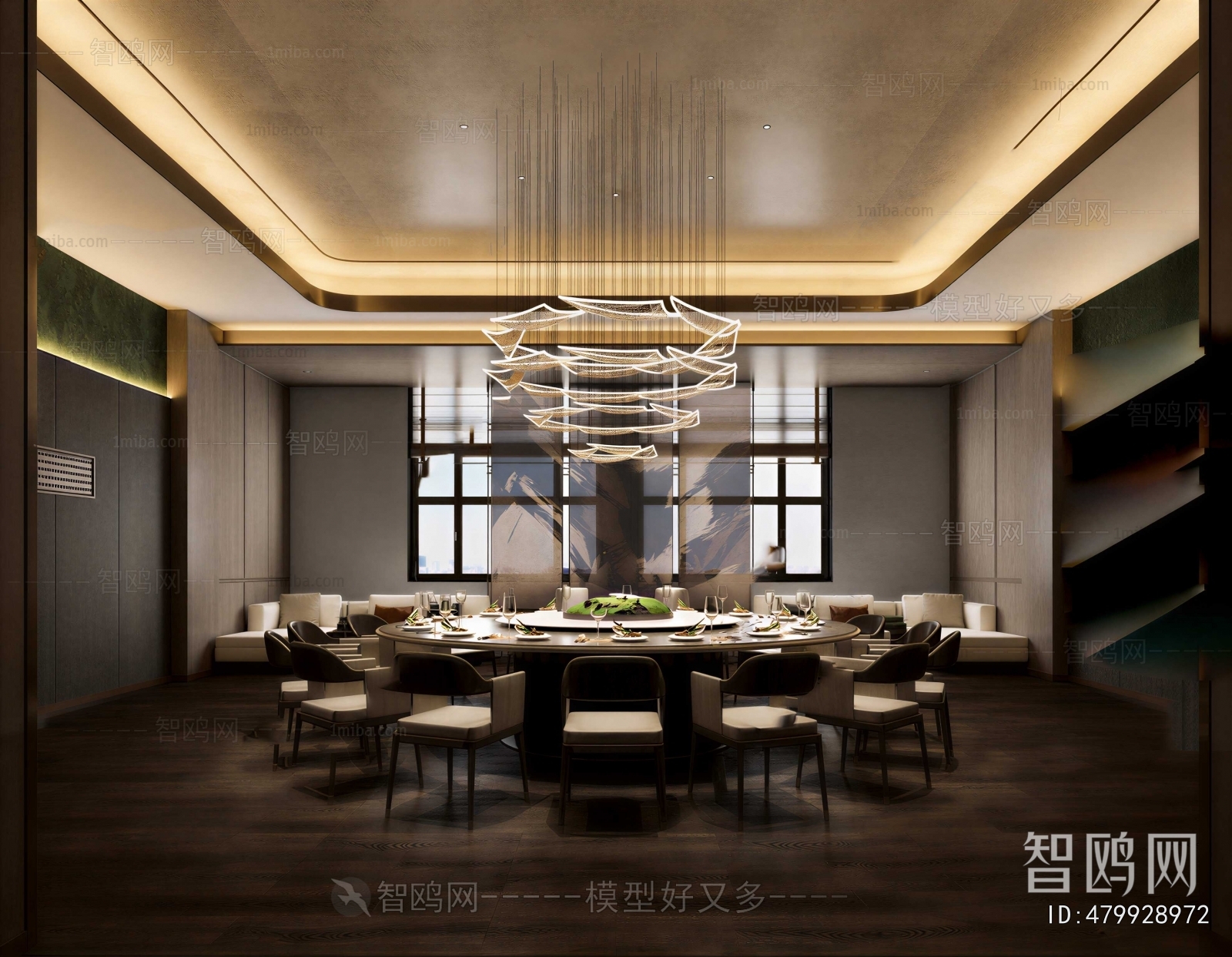 New Chinese Style Restaurant Box