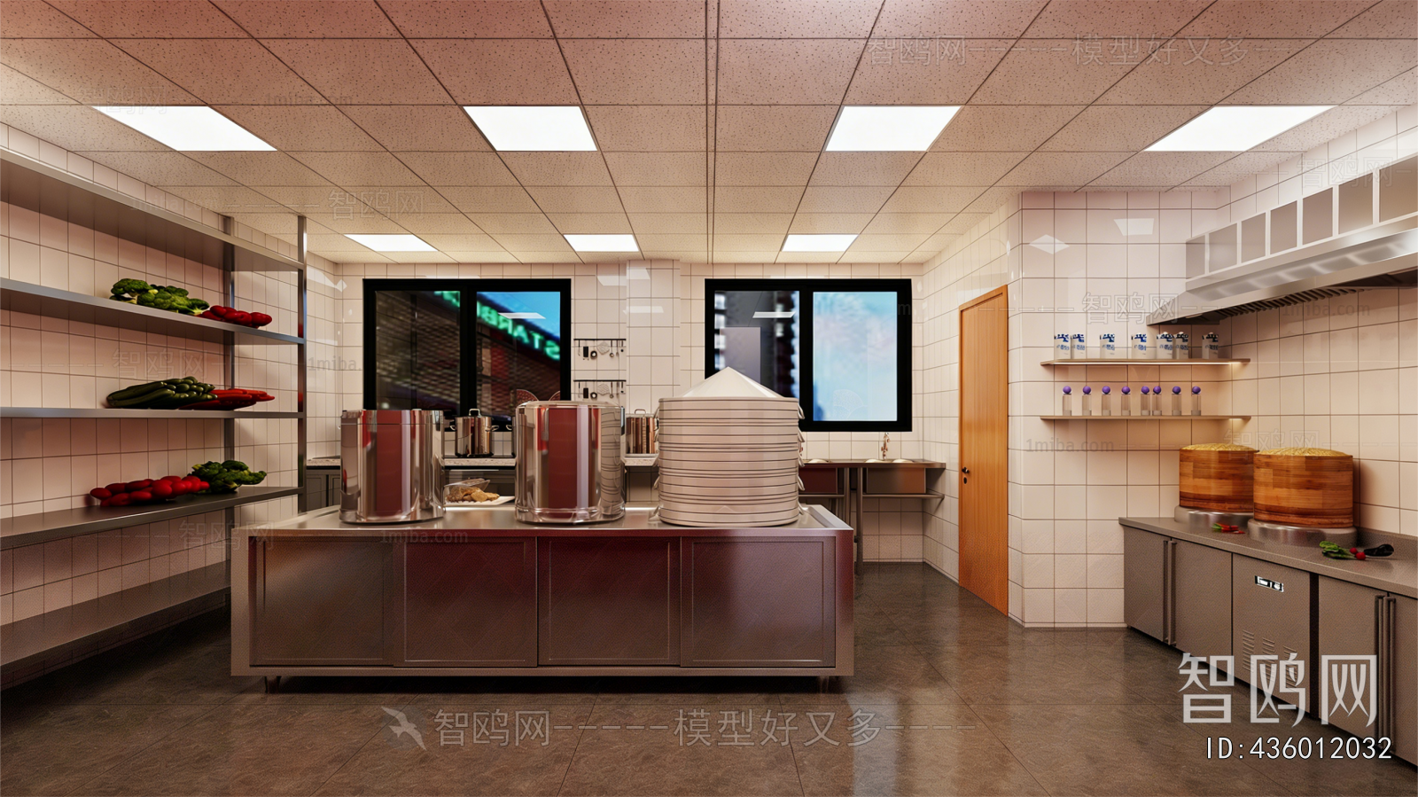 Modern Central Kitchen