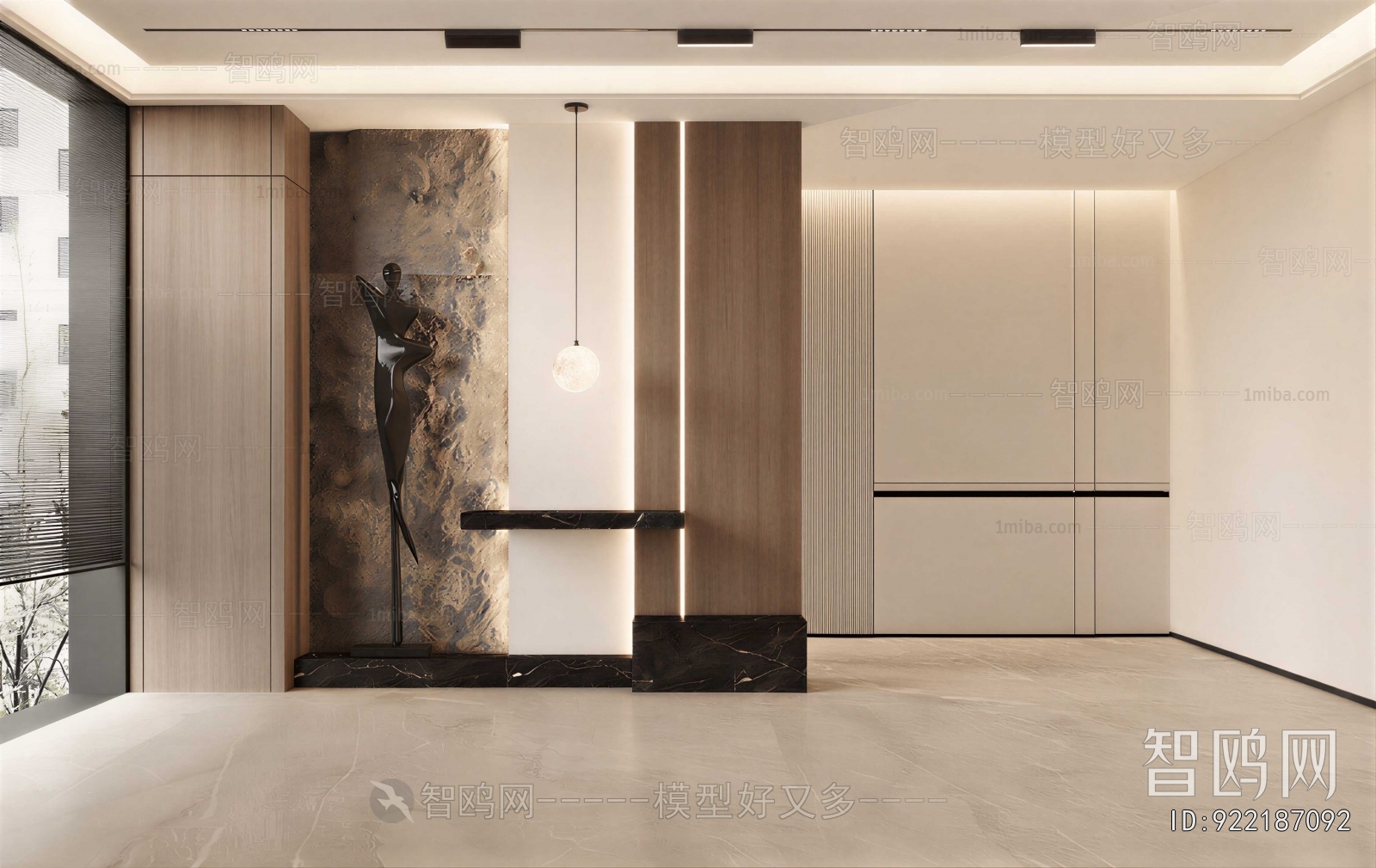 Modern Hallway
