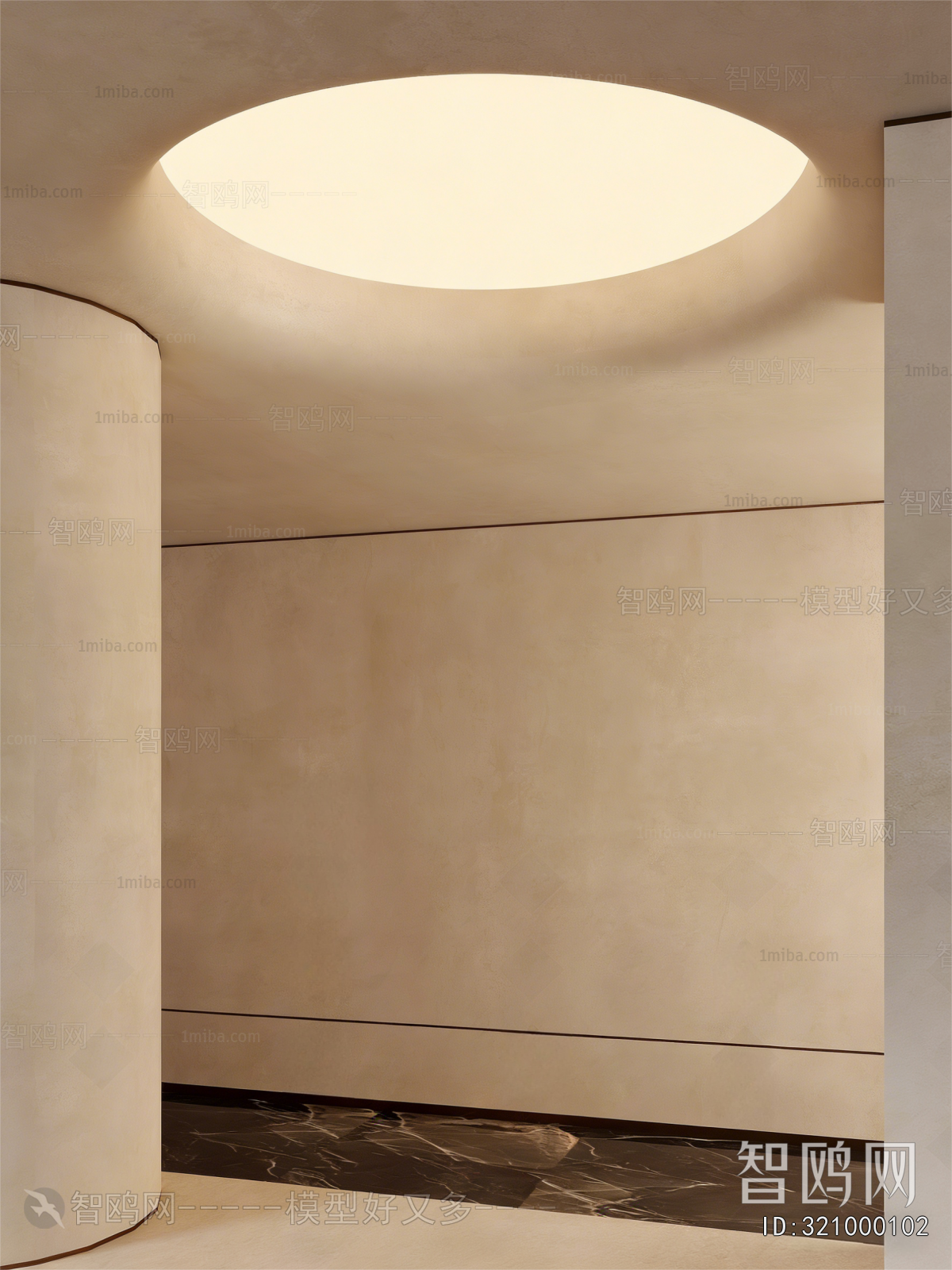 Wabi-sabi Style Wall Facing