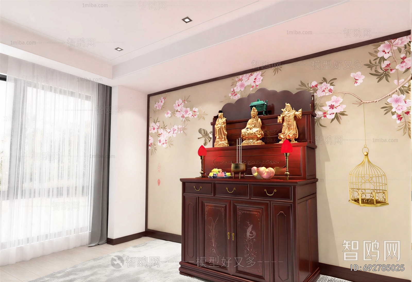 New Chinese Style Temple