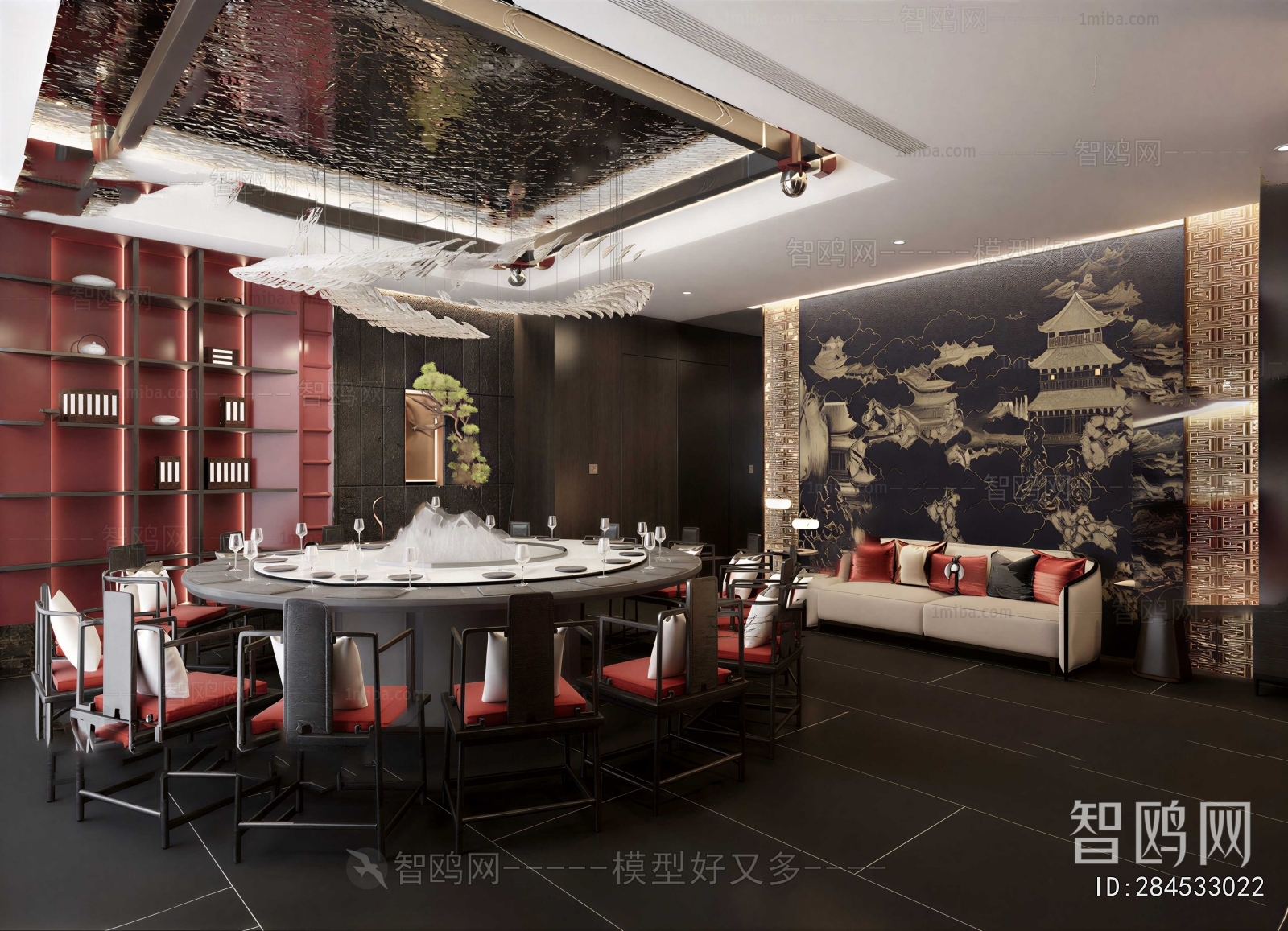 New Chinese Style Restaurant Box