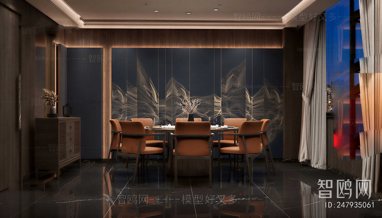 New Chinese Style Restaurant Box