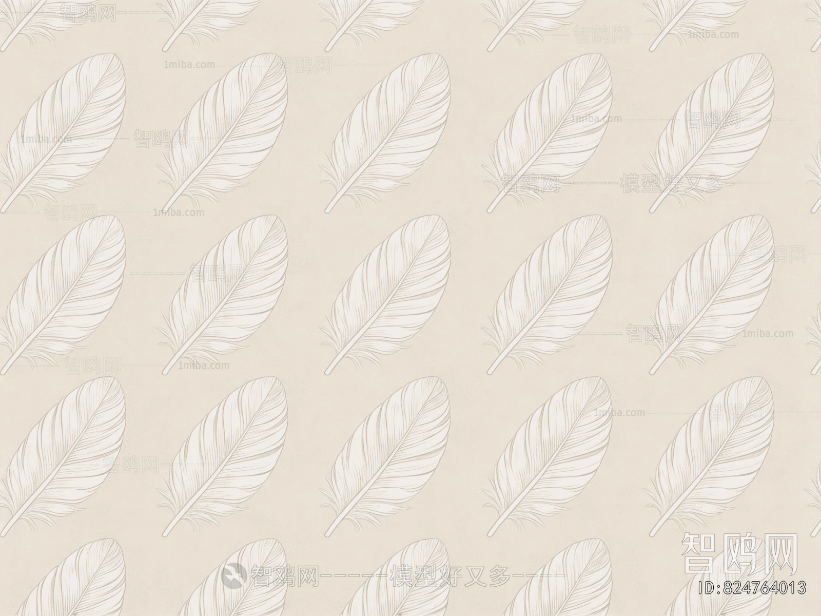 Animal And Plant Pattern Wallpaper