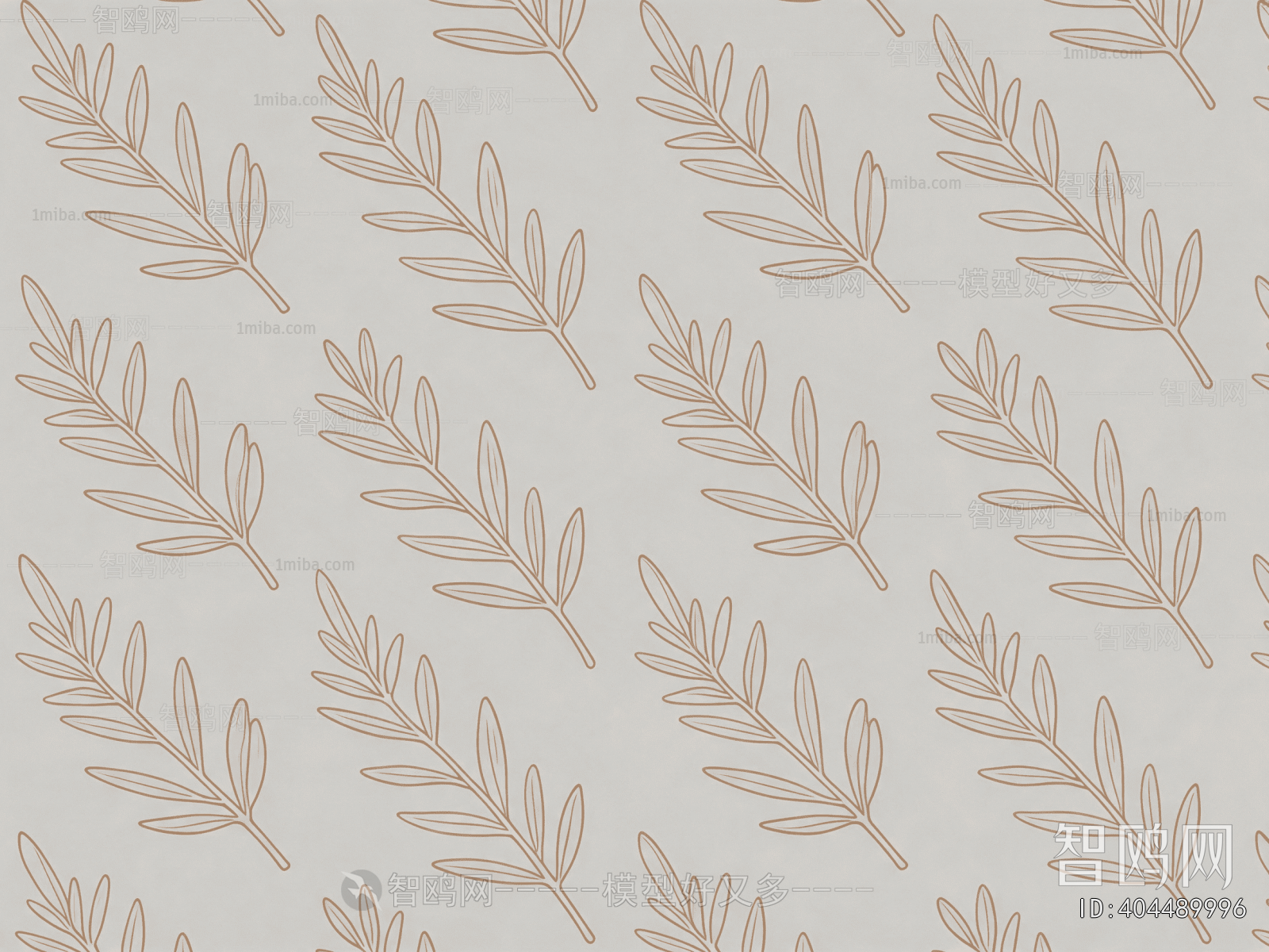 Animal And Plant Pattern Wallpaper