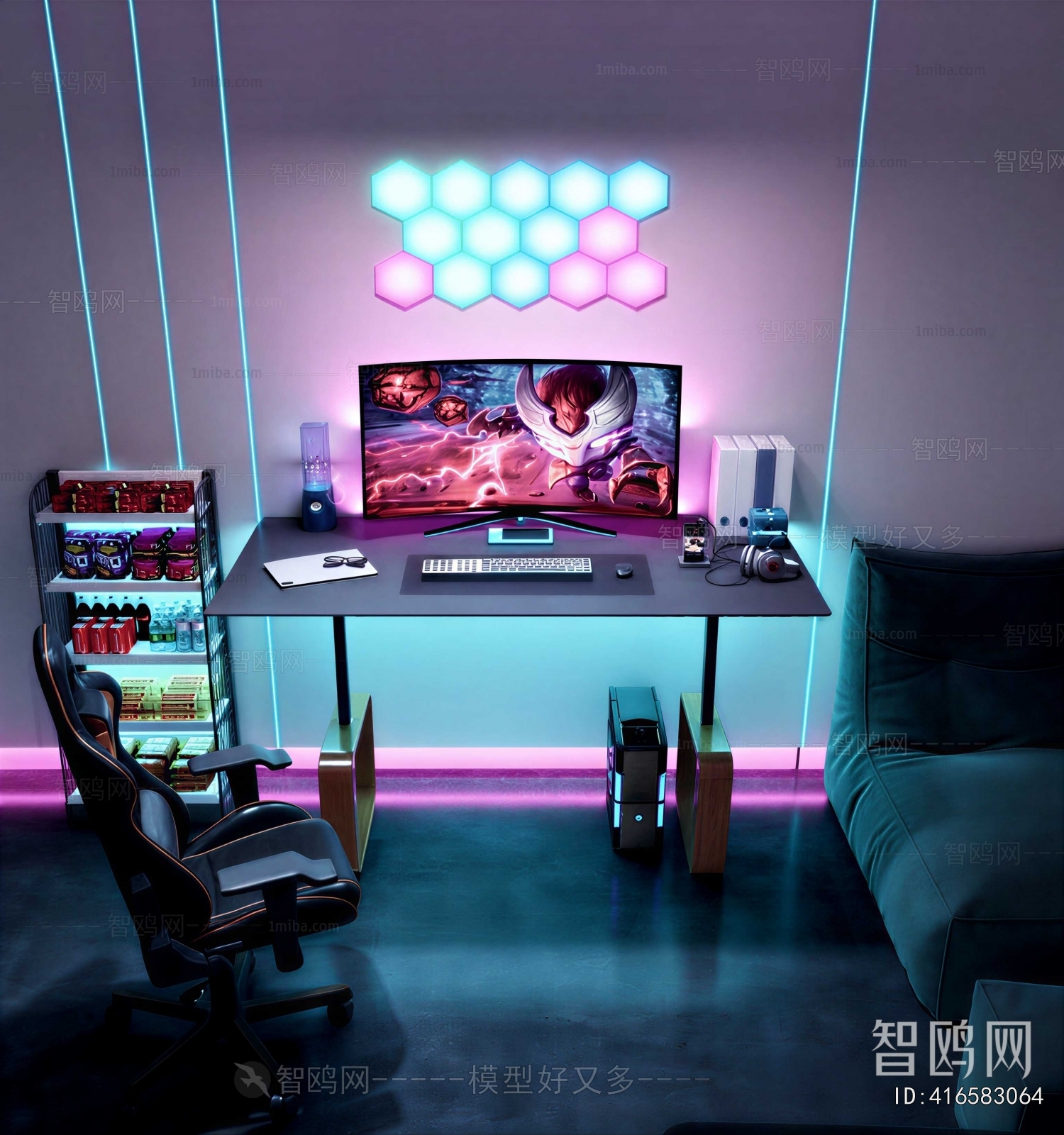 Modern Esports Tables And Chairs