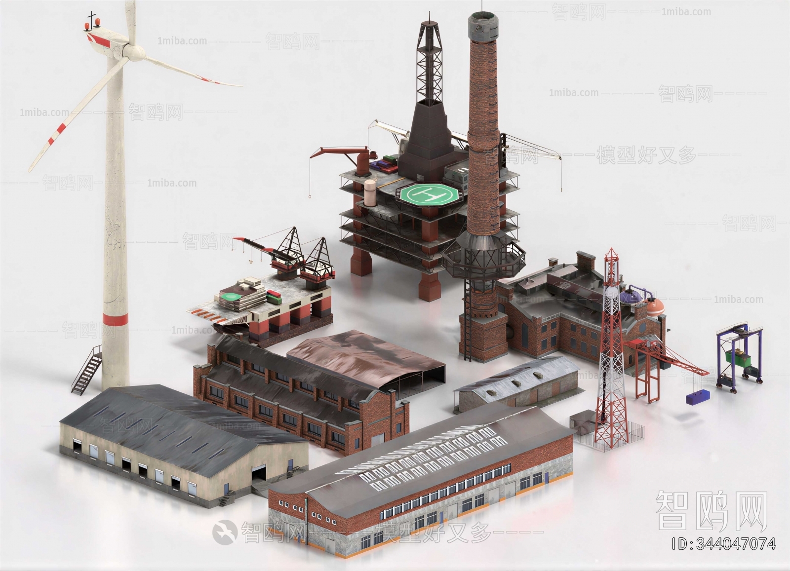 Modern Industrial Building