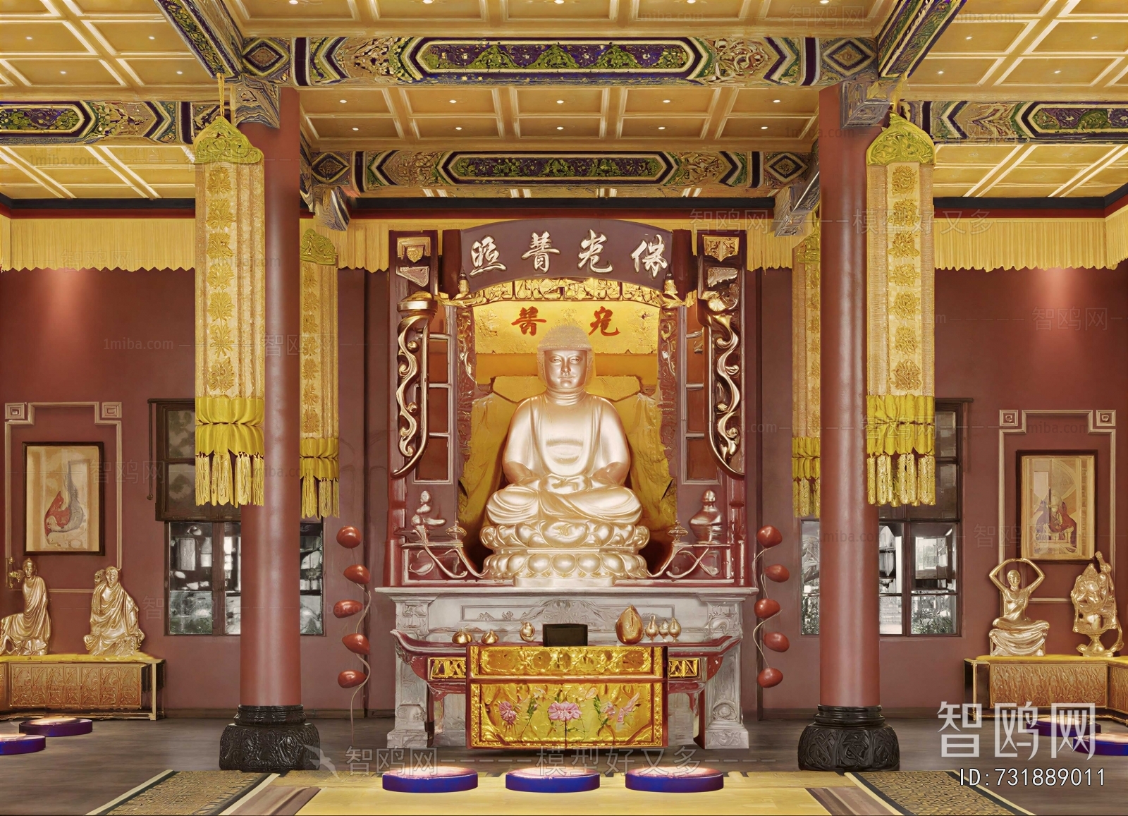 Chinese Style Buddhist Temples