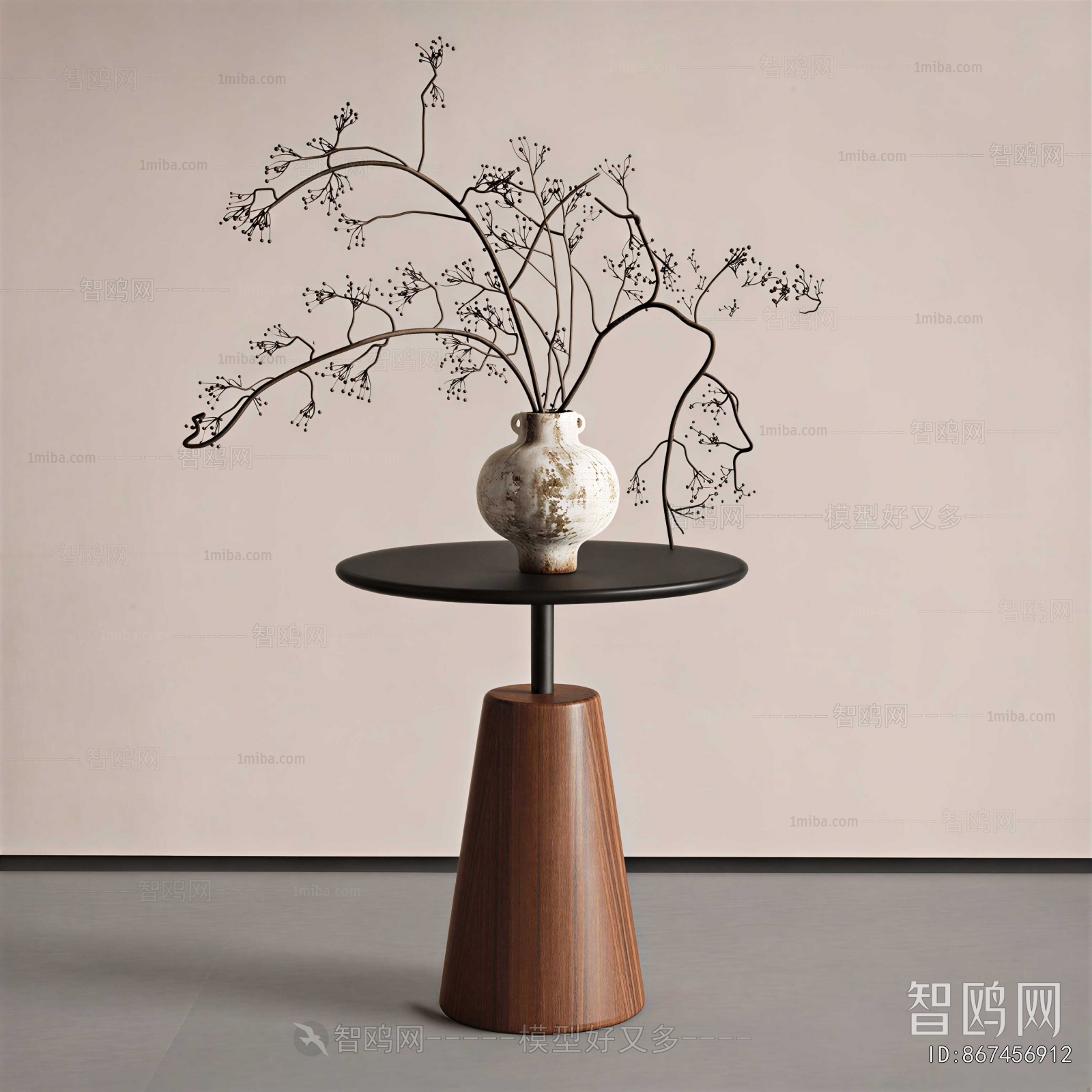 Wabi-sabi Style Dried Branch