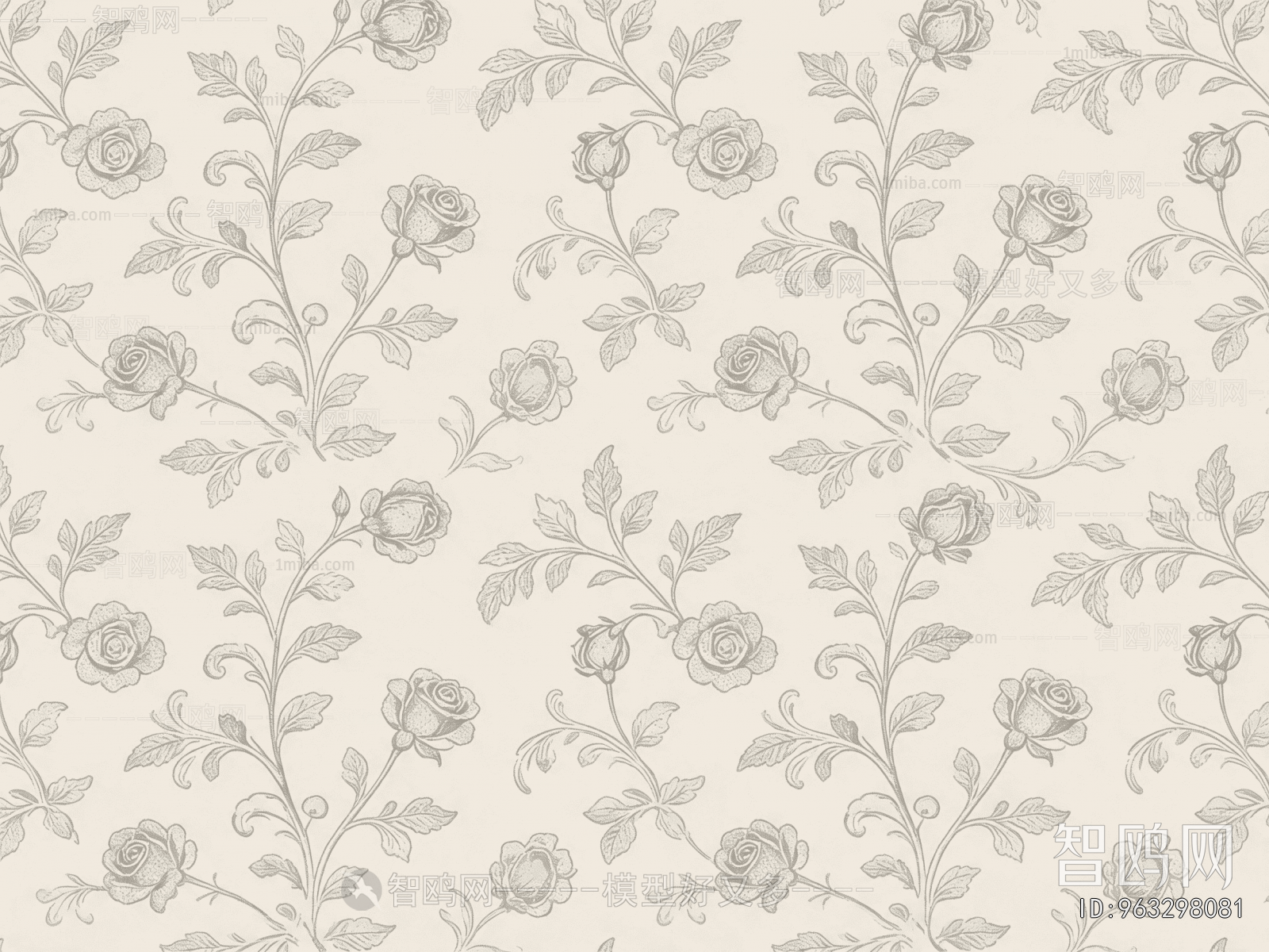 Animal And Plant Pattern Wallpaper