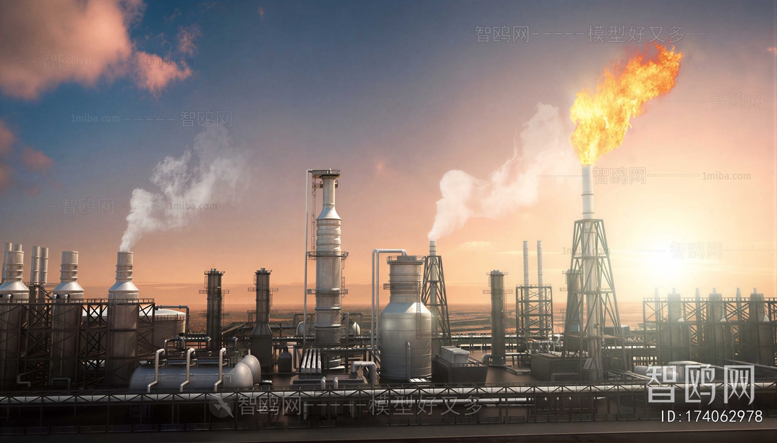 Industrial Style Industrial Building