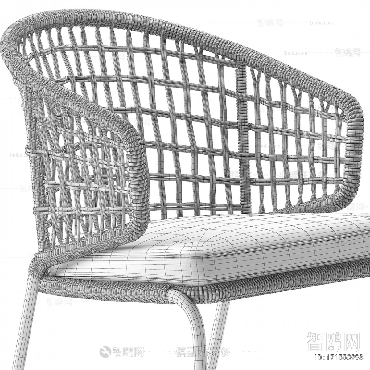 Wabi-sabi Style Lounge Chair