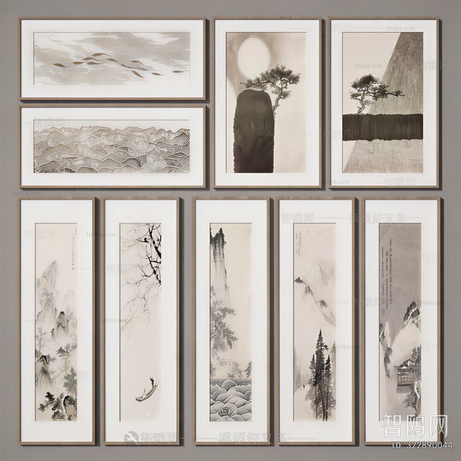 New Chinese Style Painting