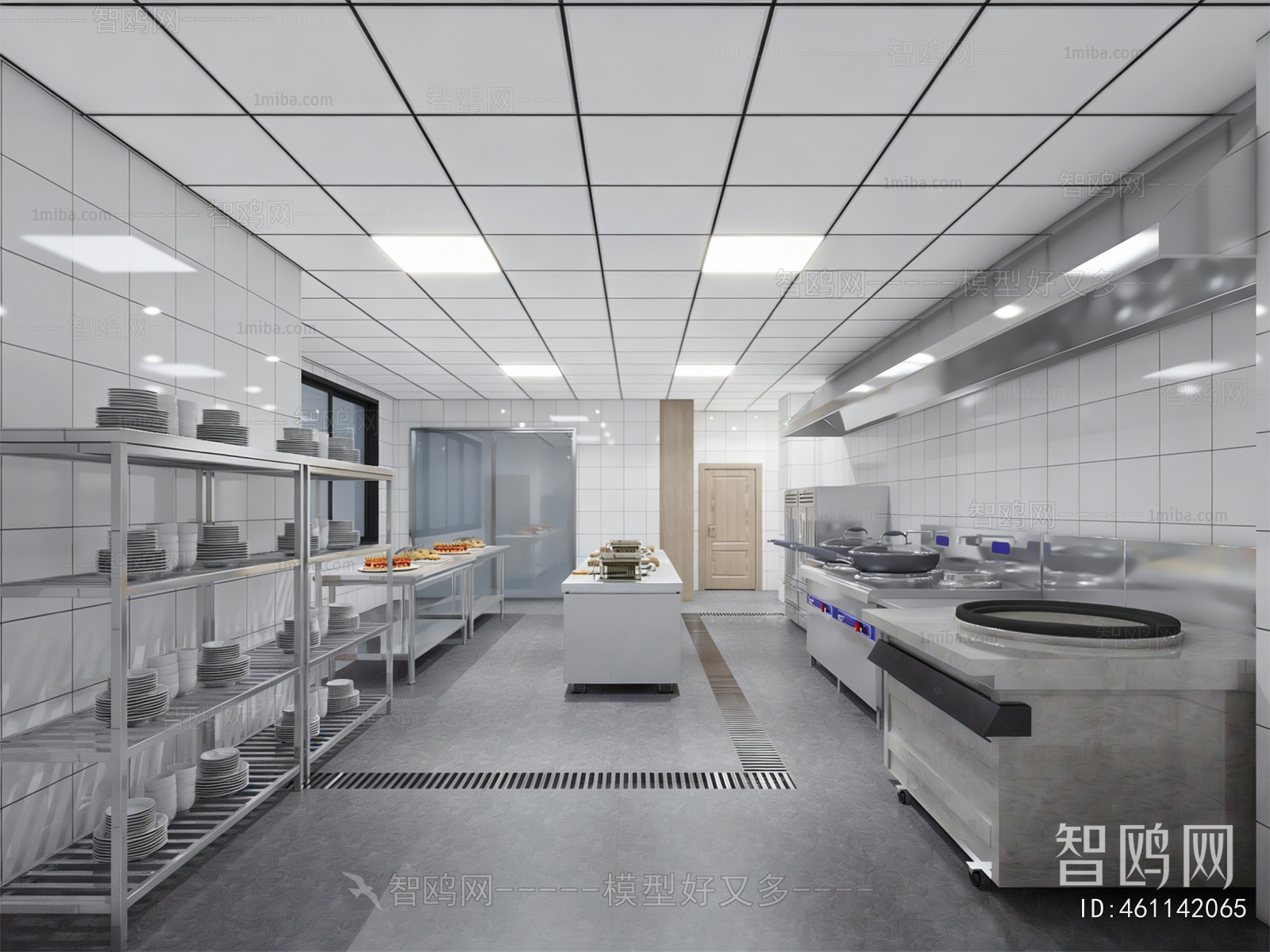 Modern Central Kitchen