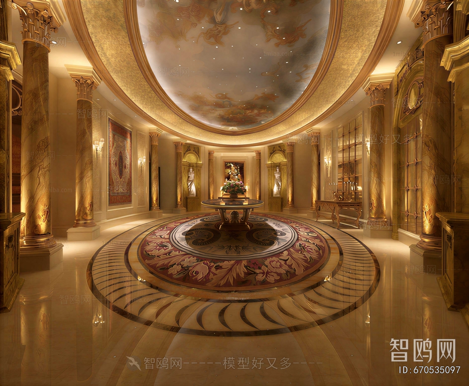 European Style Lobby Hall