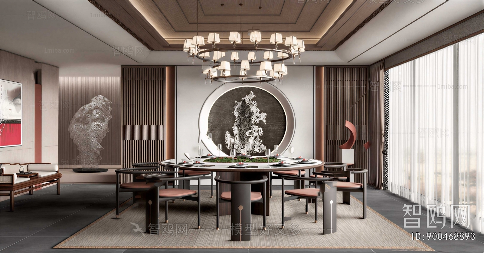 New Chinese Style Restaurant Box