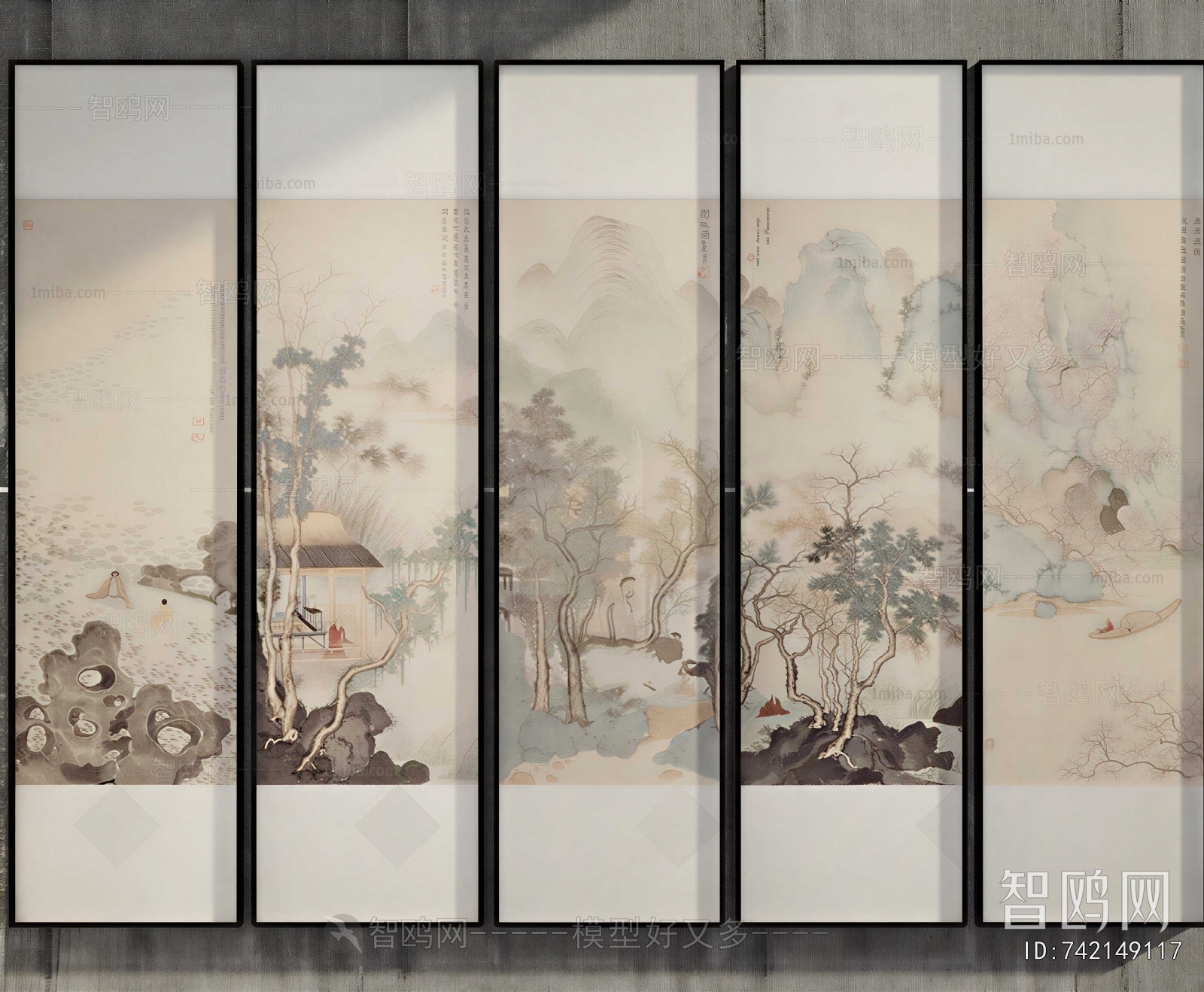 New Chinese Style Painting