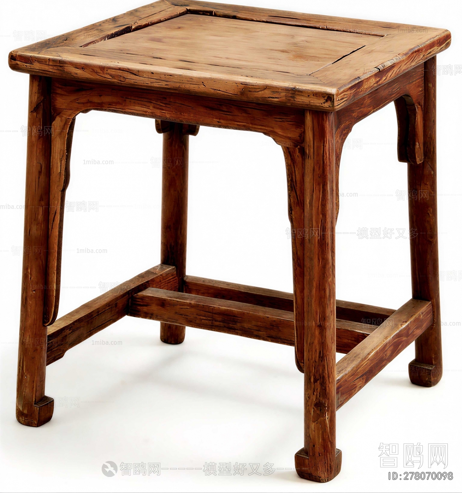 Chinese Style Wooden Bench Or Stool