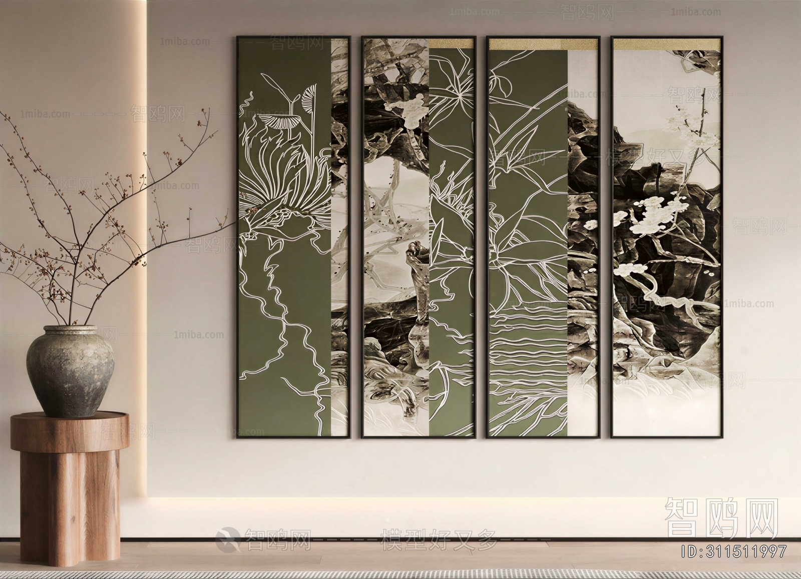 New Chinese Style Painting
