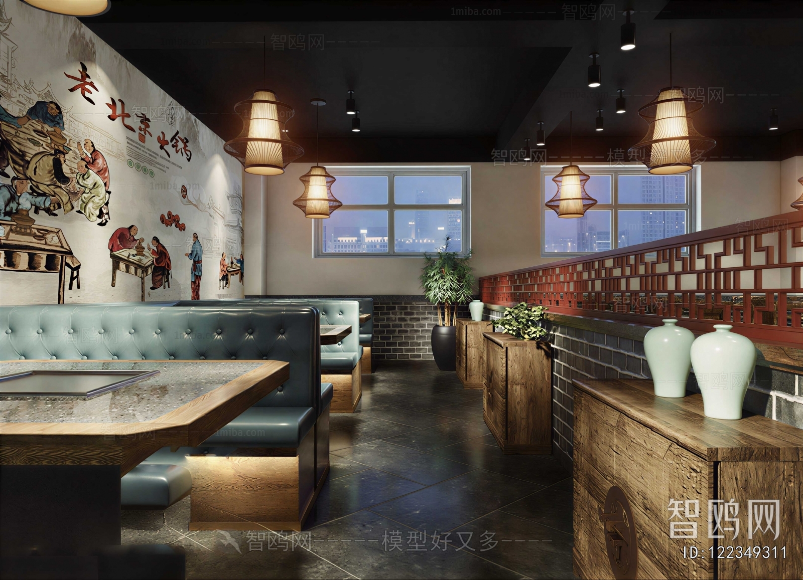 Chinese Style Hot Pot Restaurant
