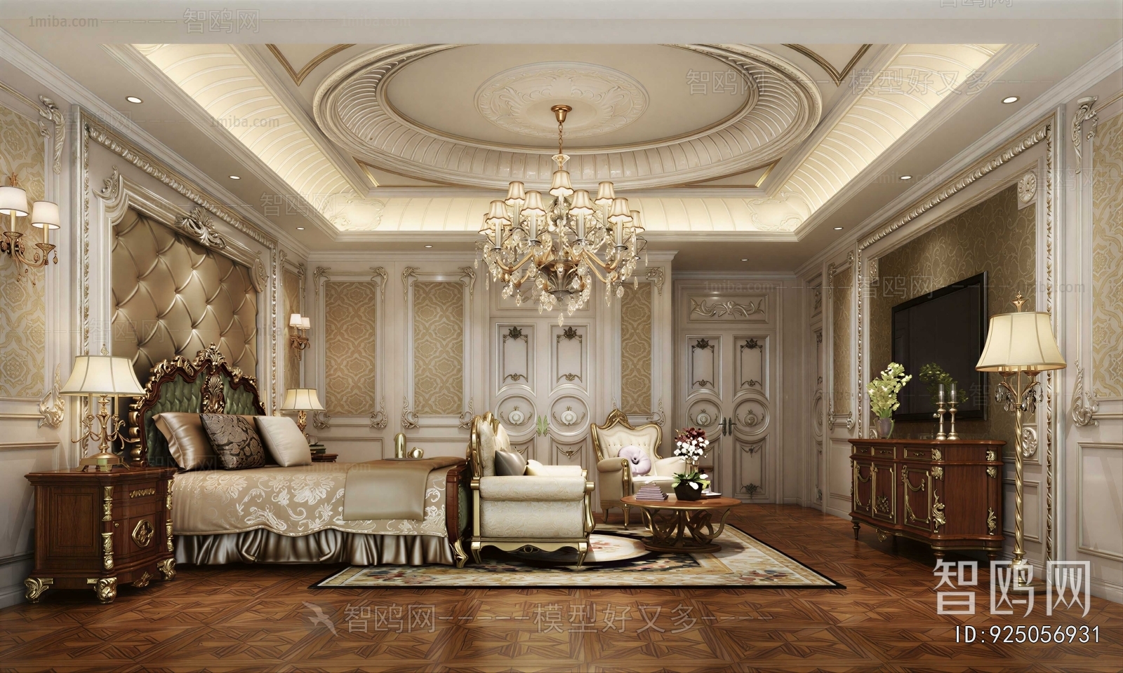 European Style Bedroom