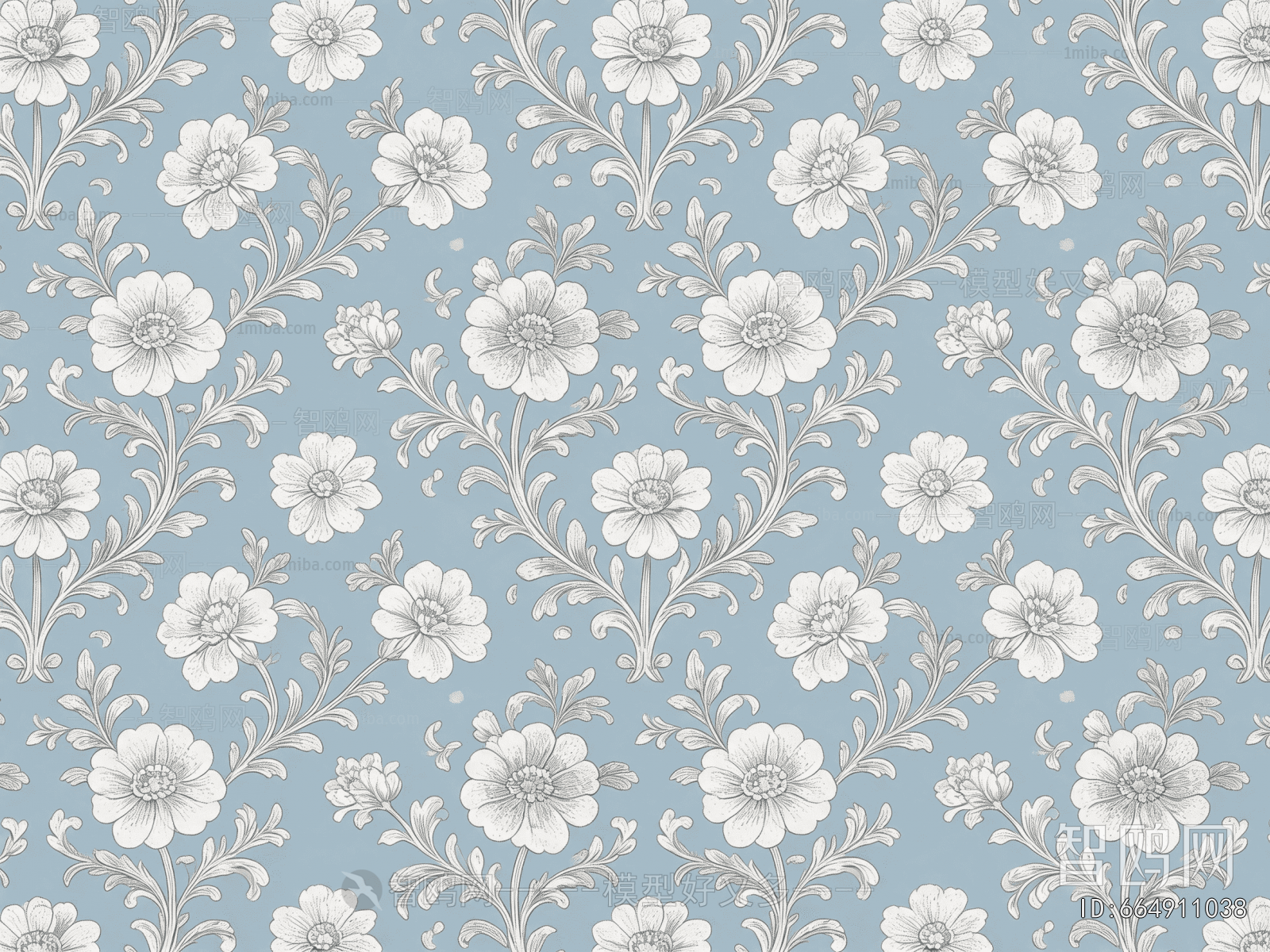 Animal And Plant Pattern Wallpaper