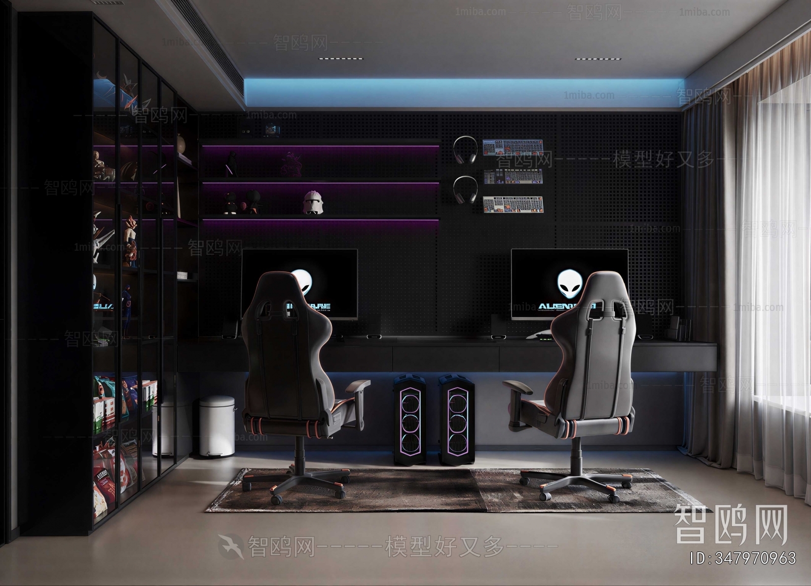 Modern E-sports Room