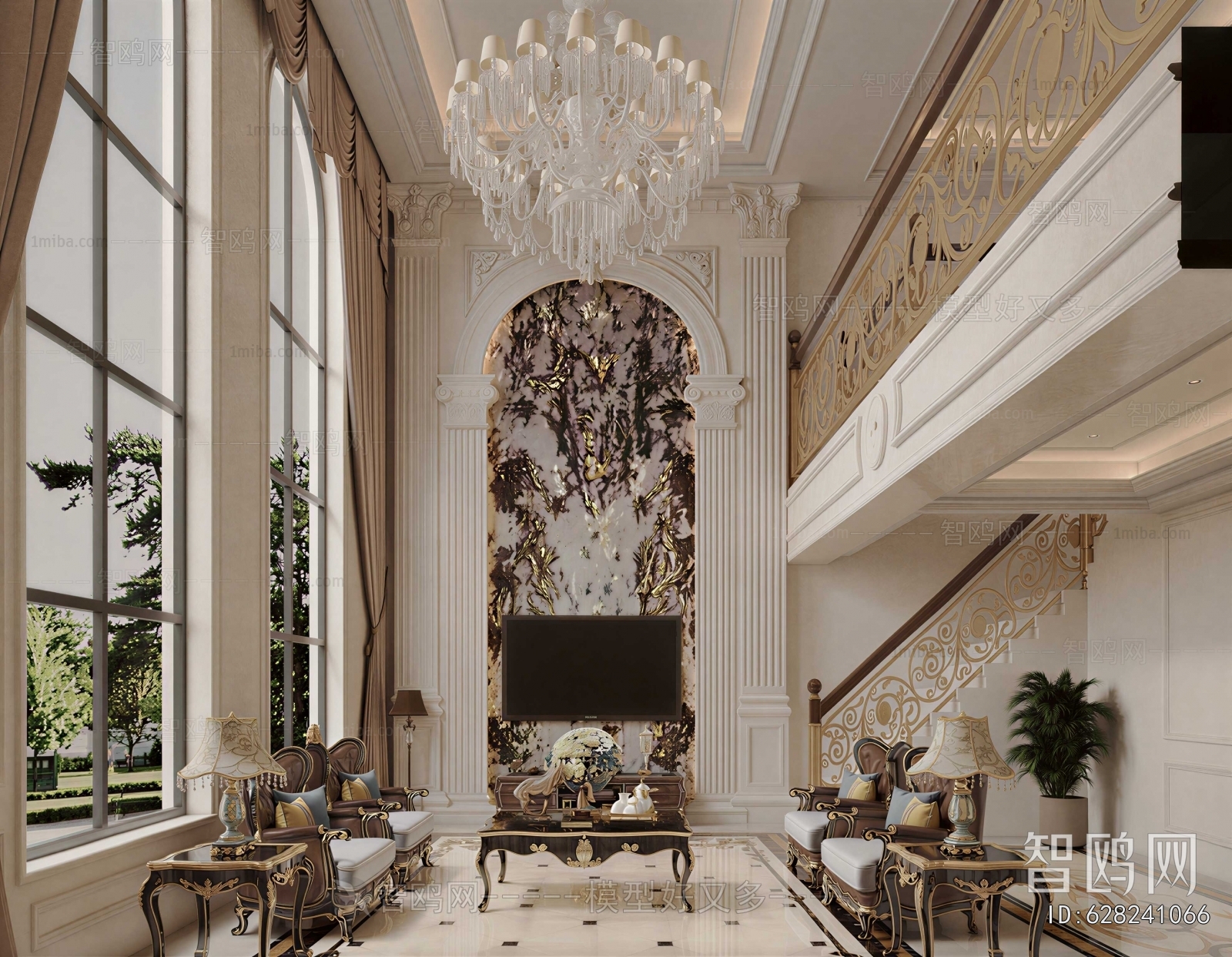European Style A Living Room