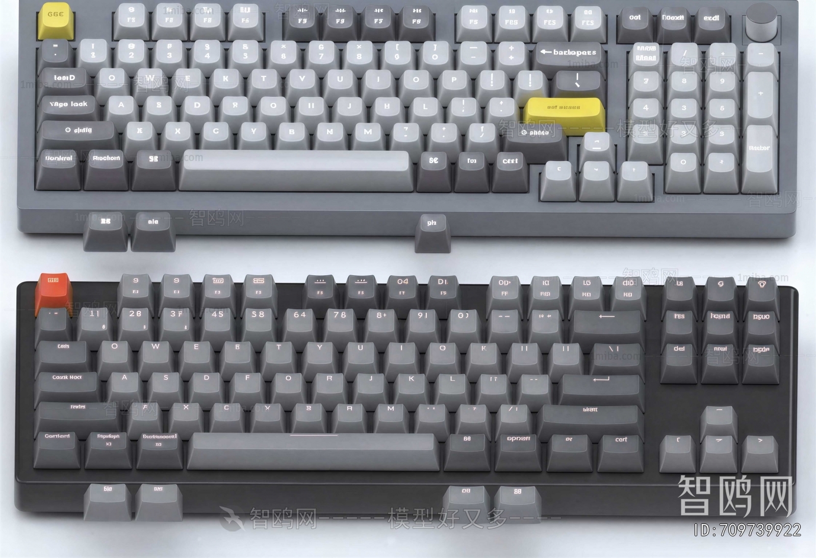 Modern Keyboard And Mouse