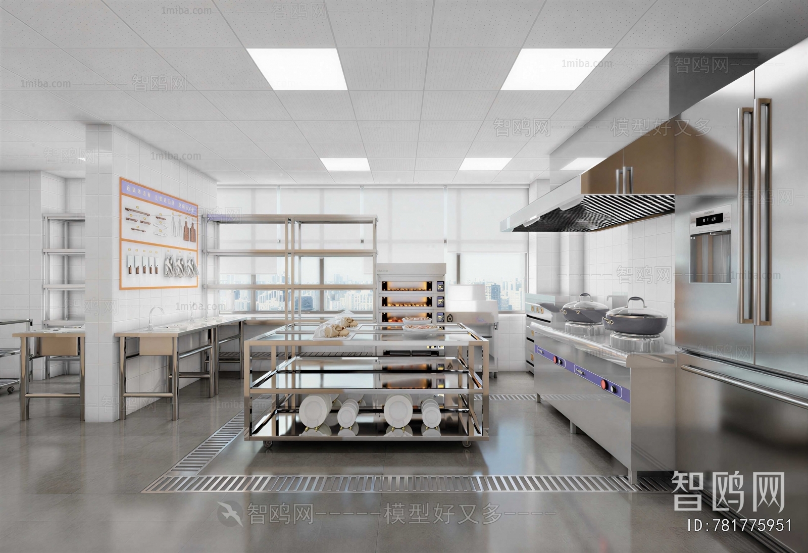 Modern Central Kitchen
