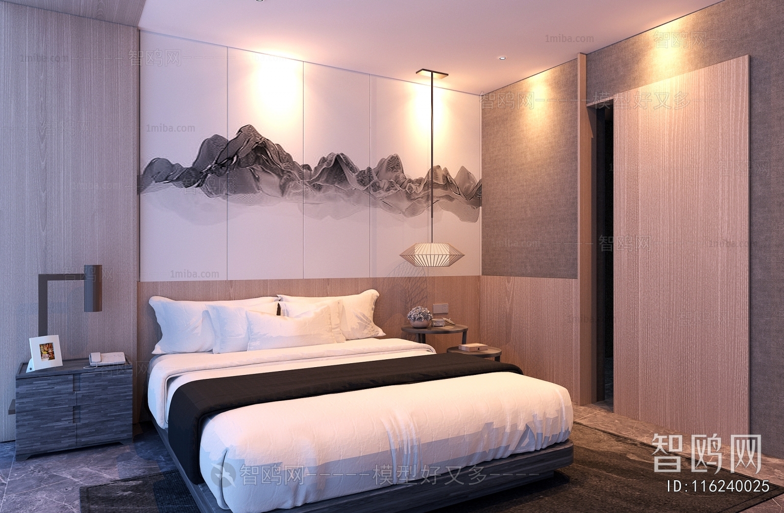 New Chinese Style Guest Room