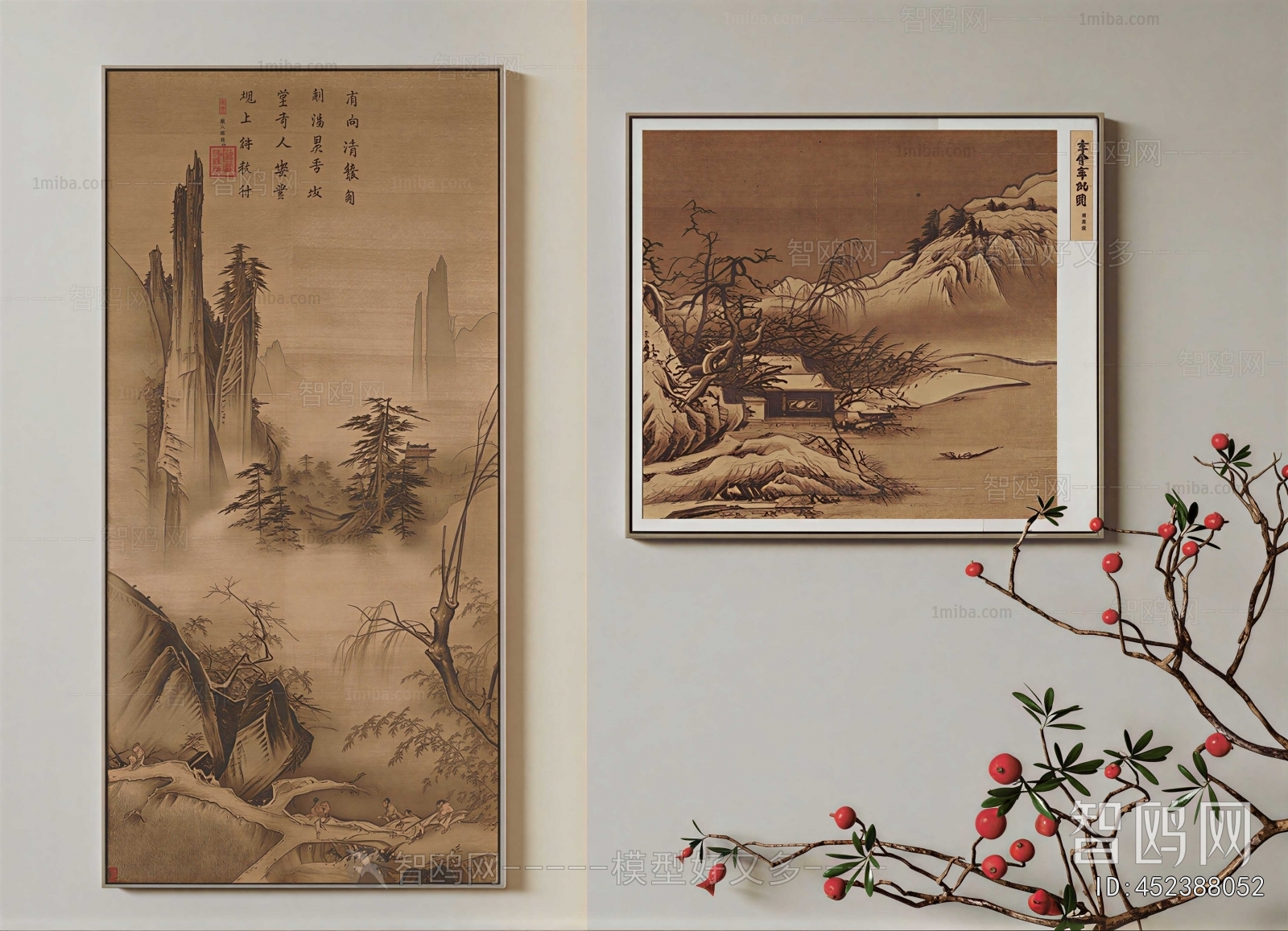 New Chinese Style Painting