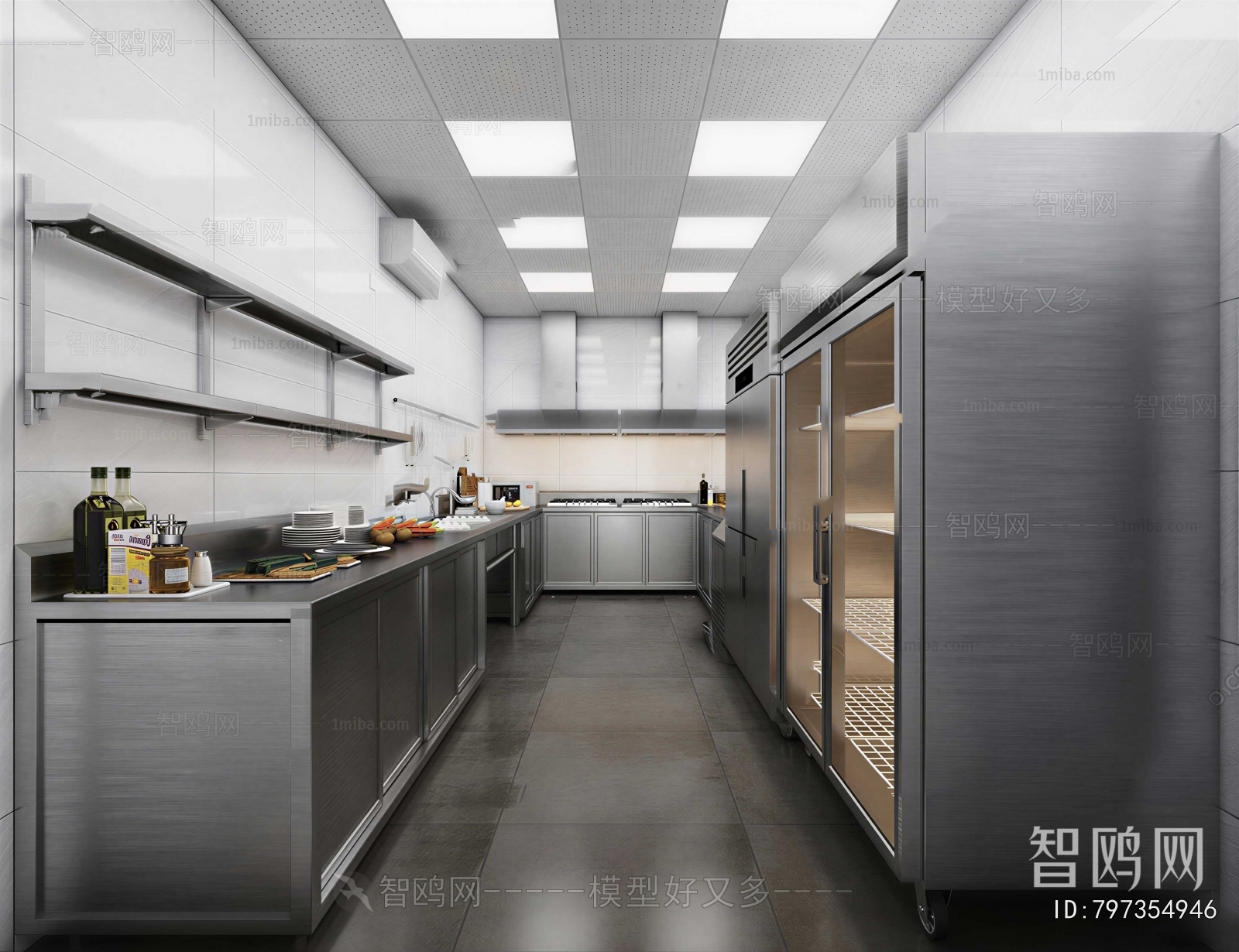 Modern Central Kitchen