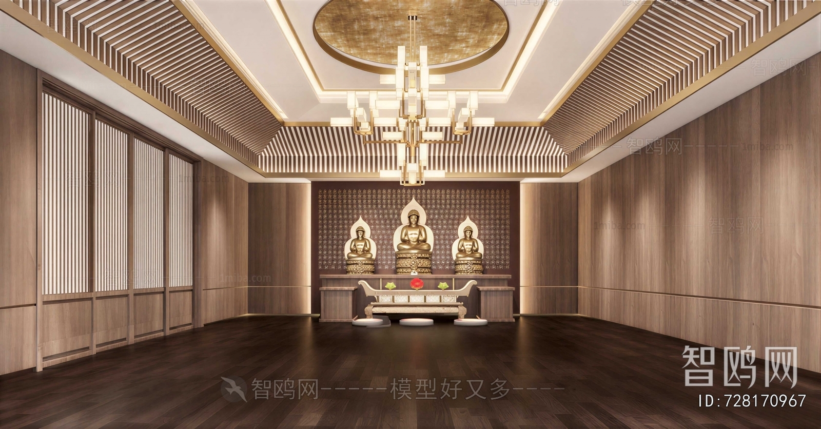 New Chinese Style Temple