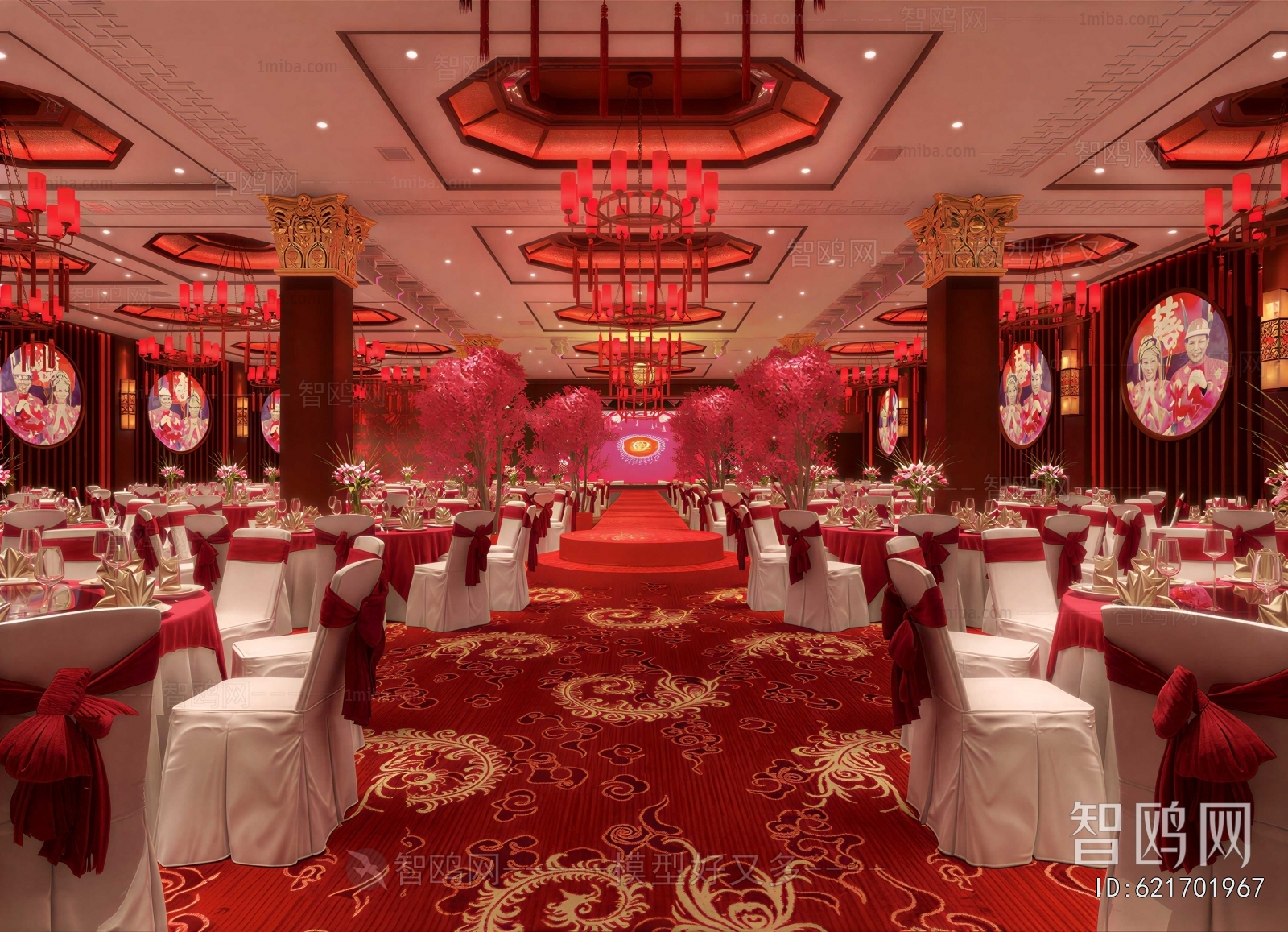 New Chinese Style Banquet Hall