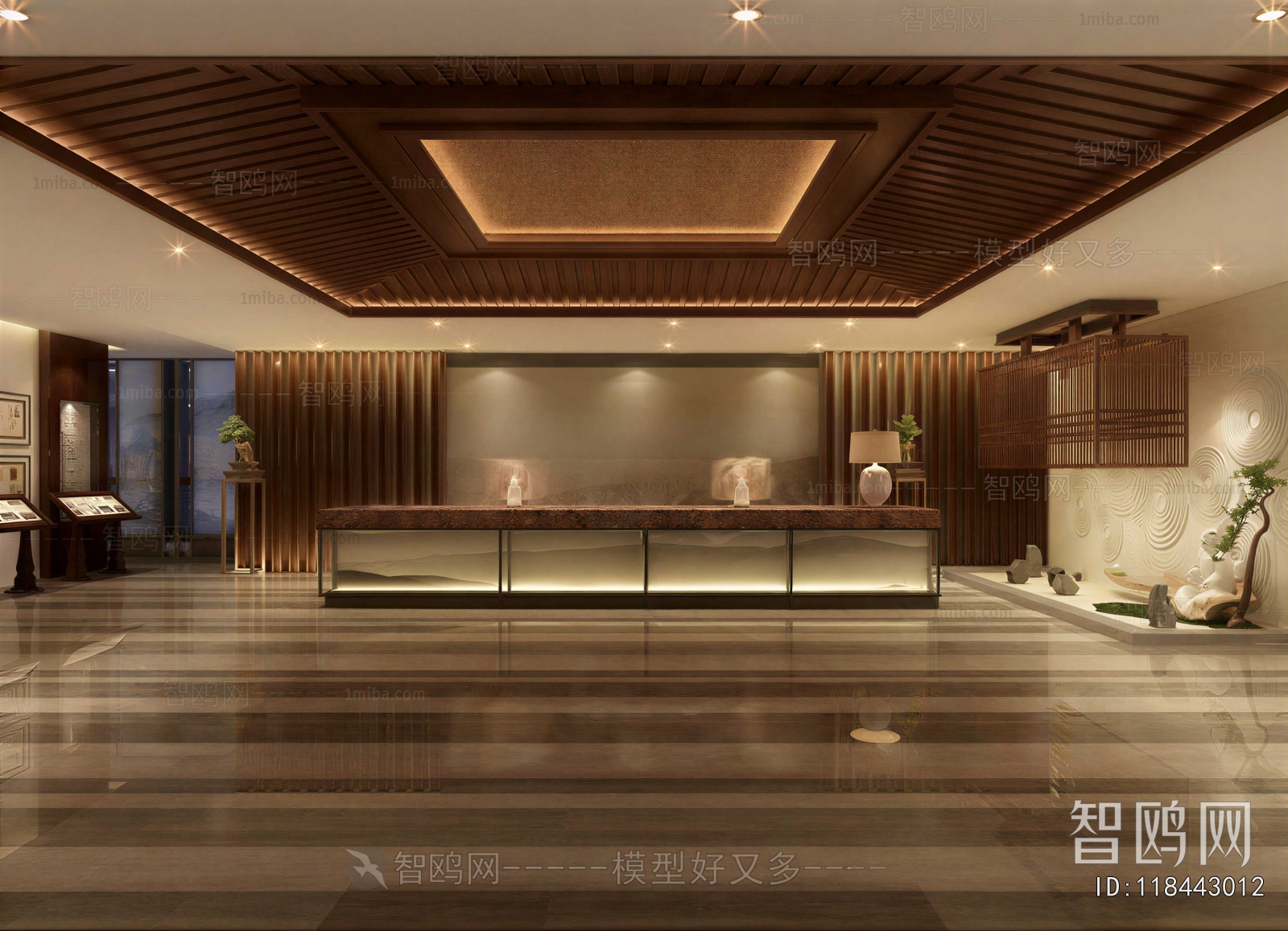 New Chinese Style Lobby Hall