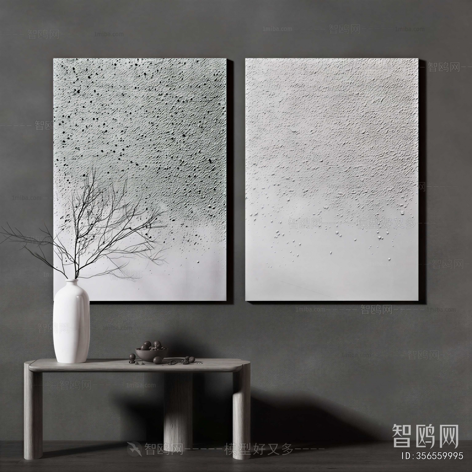 Wabi-sabi Style Painting