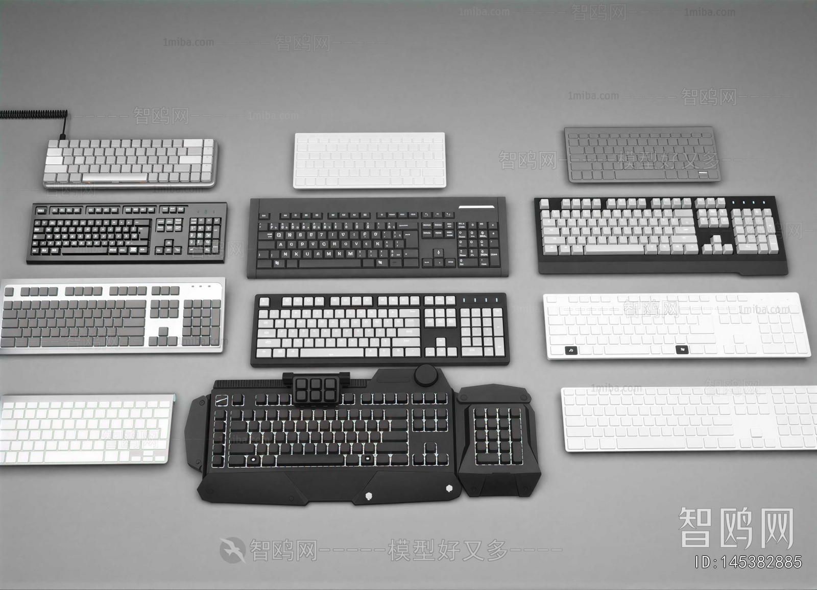 Modern Keyboard And Mouse