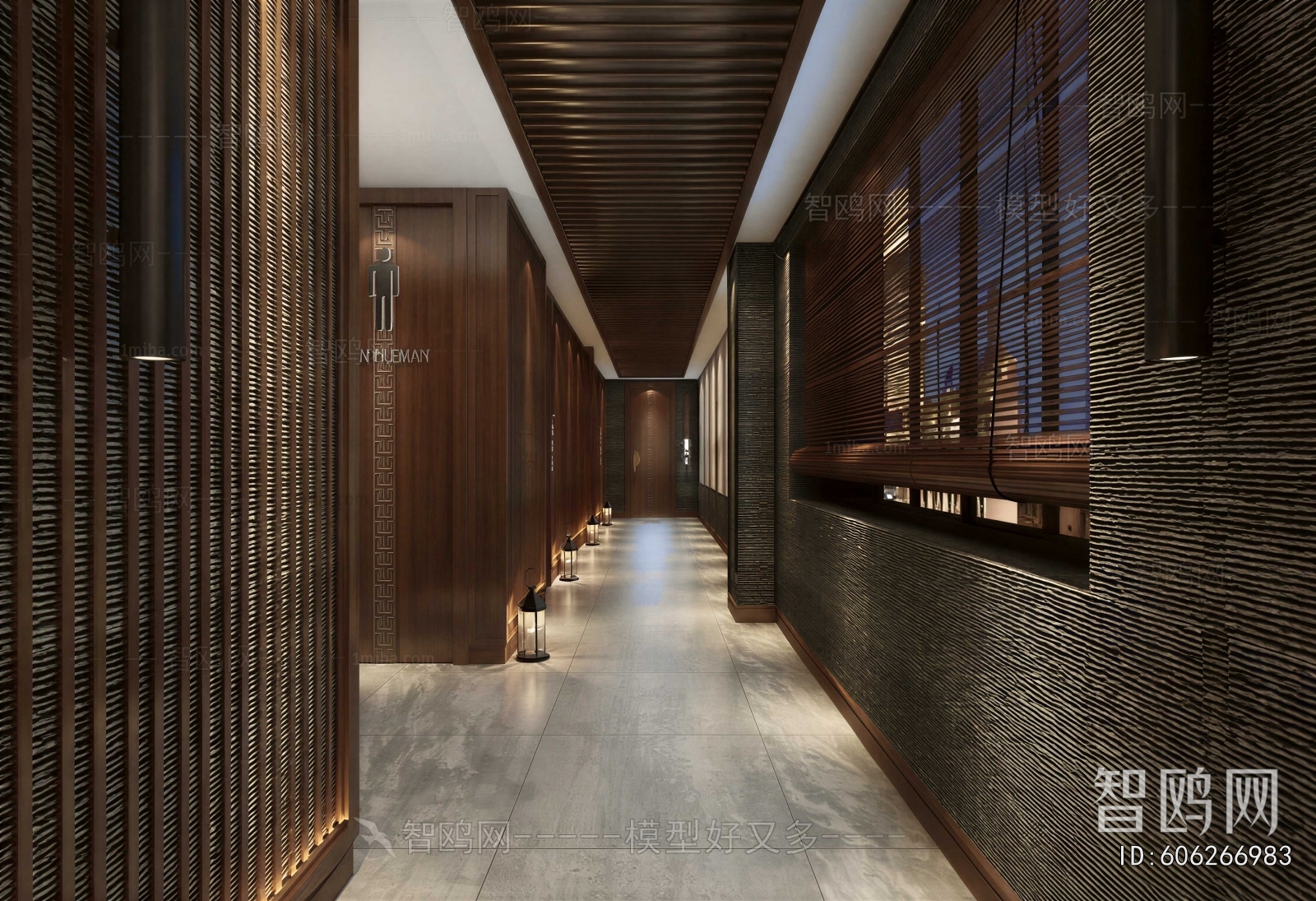 New Chinese Style Corridor
