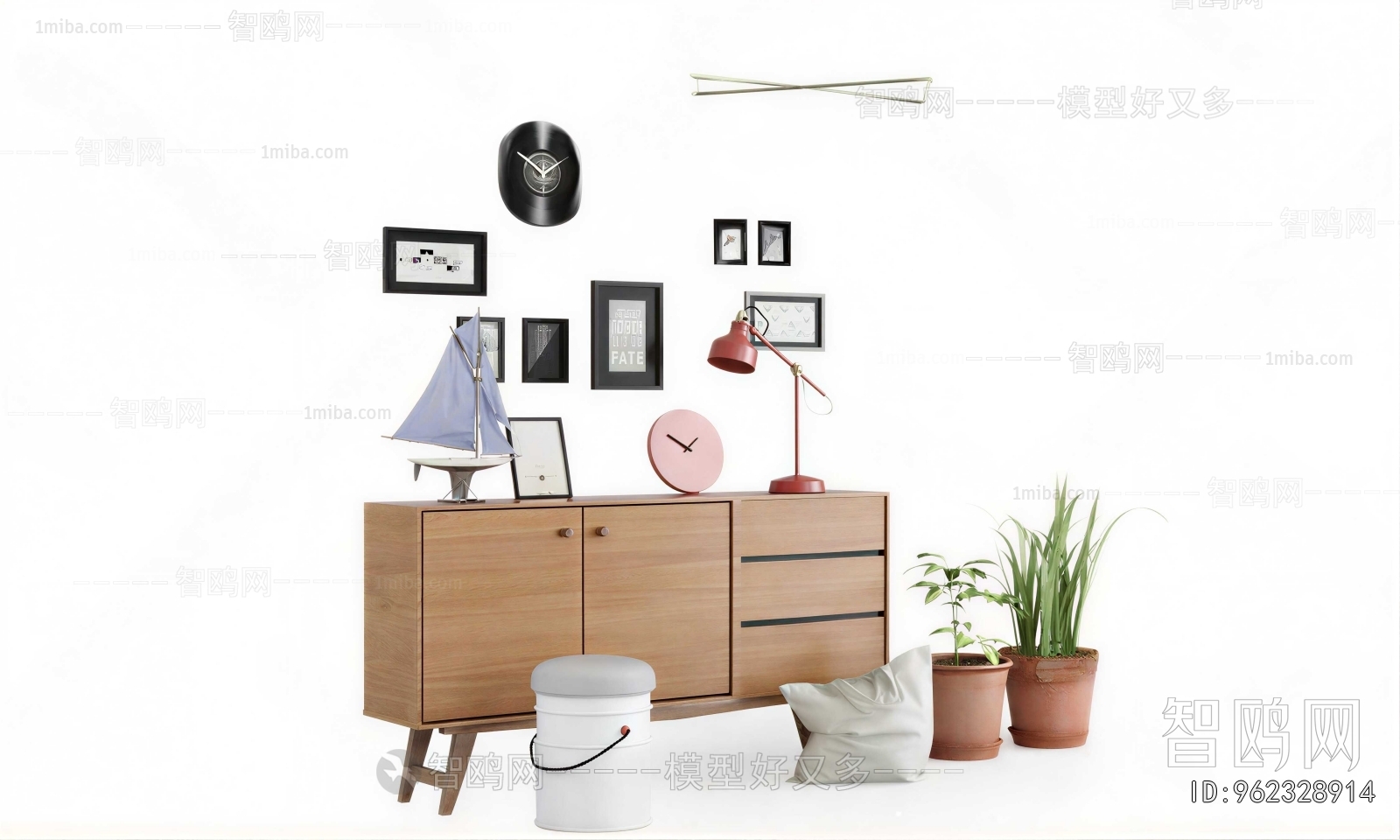 Nordic Style Side Cabinet