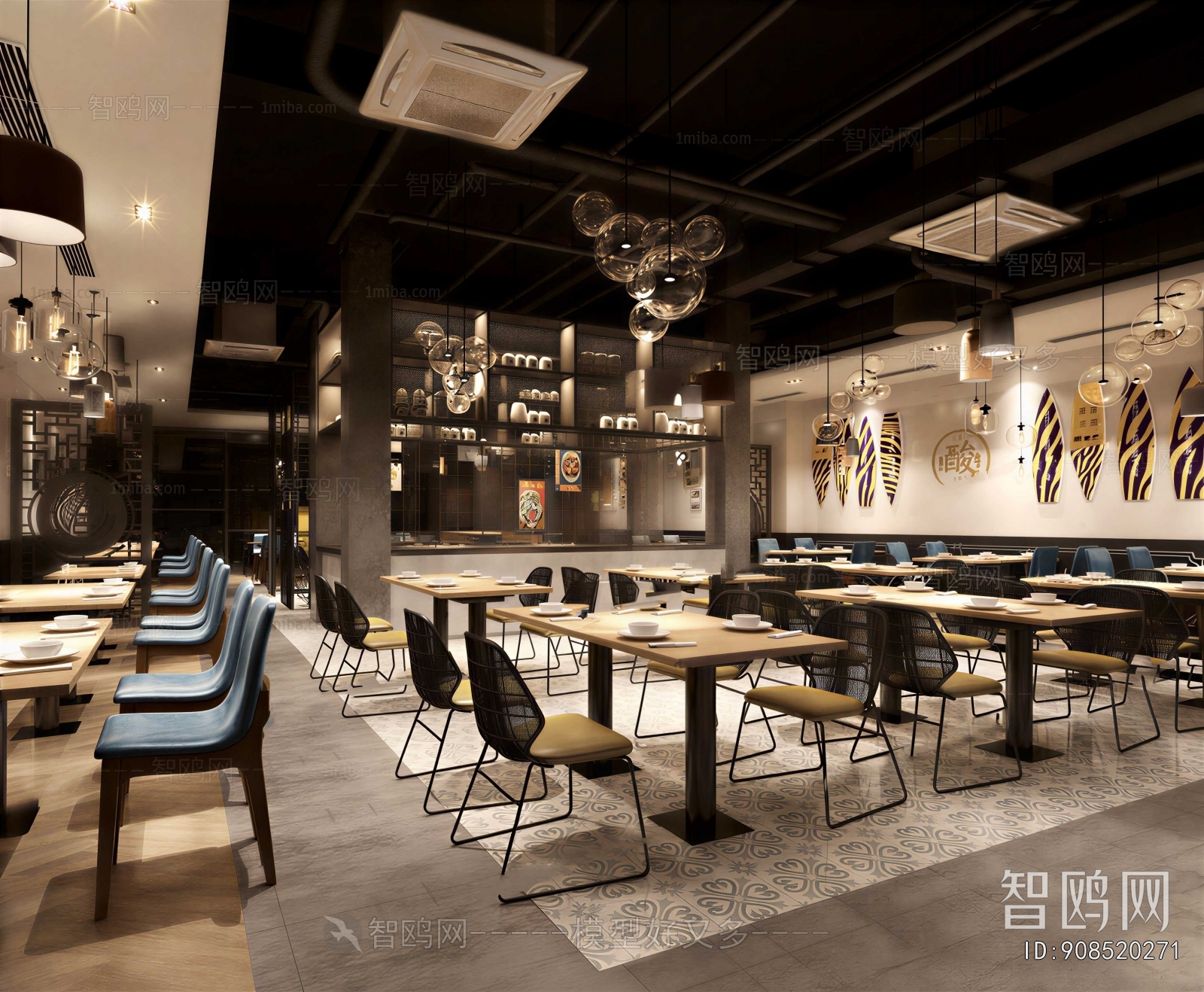 Industrial Style Restaurant
