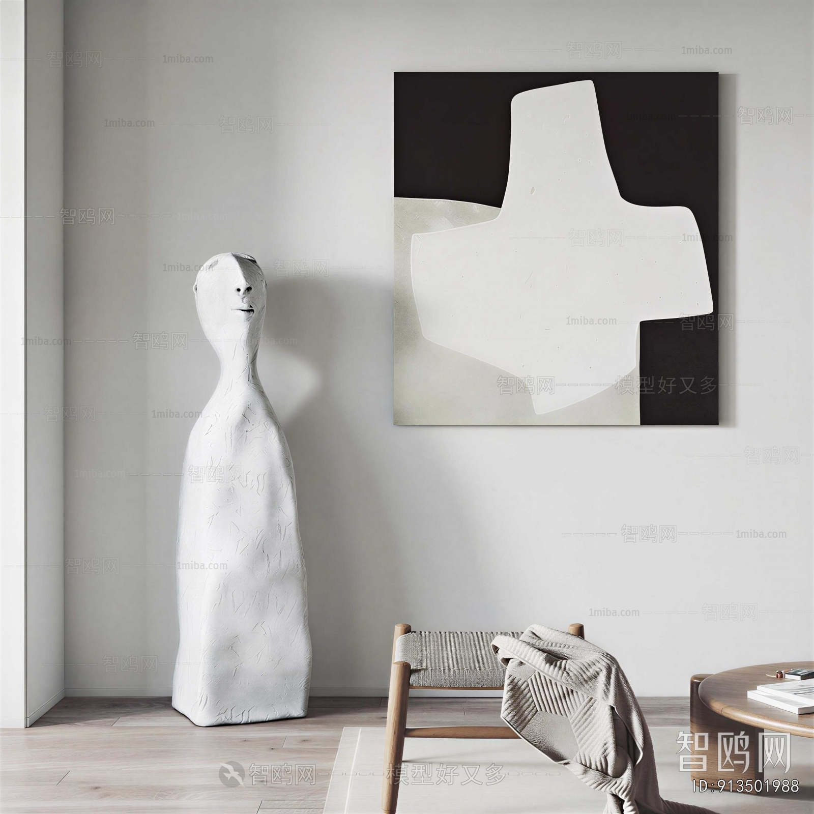 Wabi-sabi Style Sculpture
